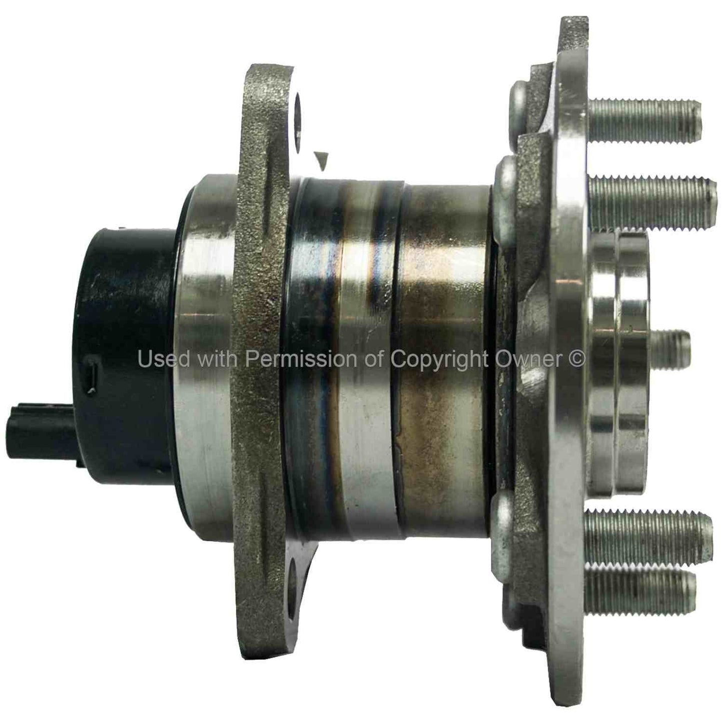 Side View of Rear Left Wheel Bearing and Hub Assembly MPA WH512282