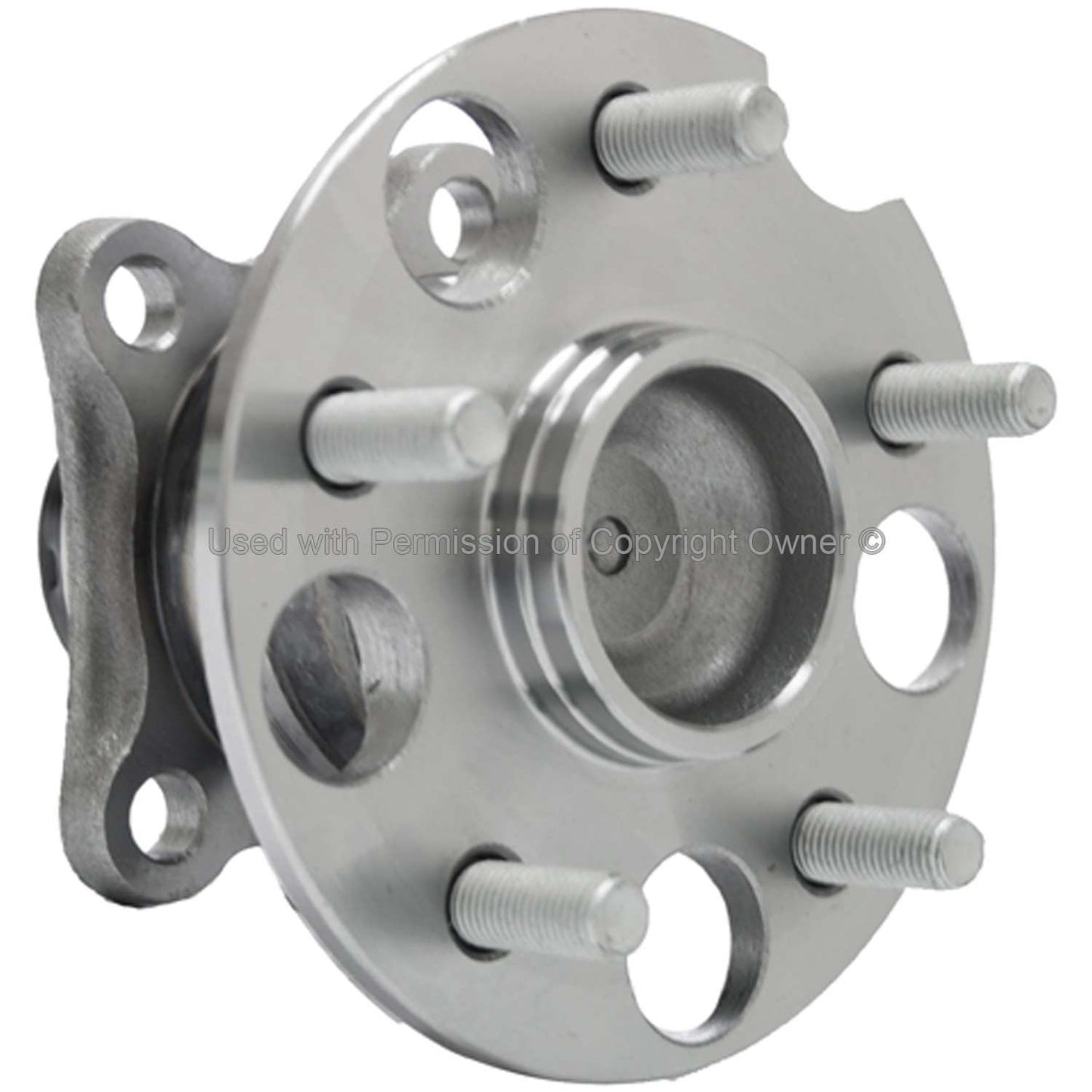 Angle View of Rear Right Wheel Bearing and Hub Assembly MPA WH512283