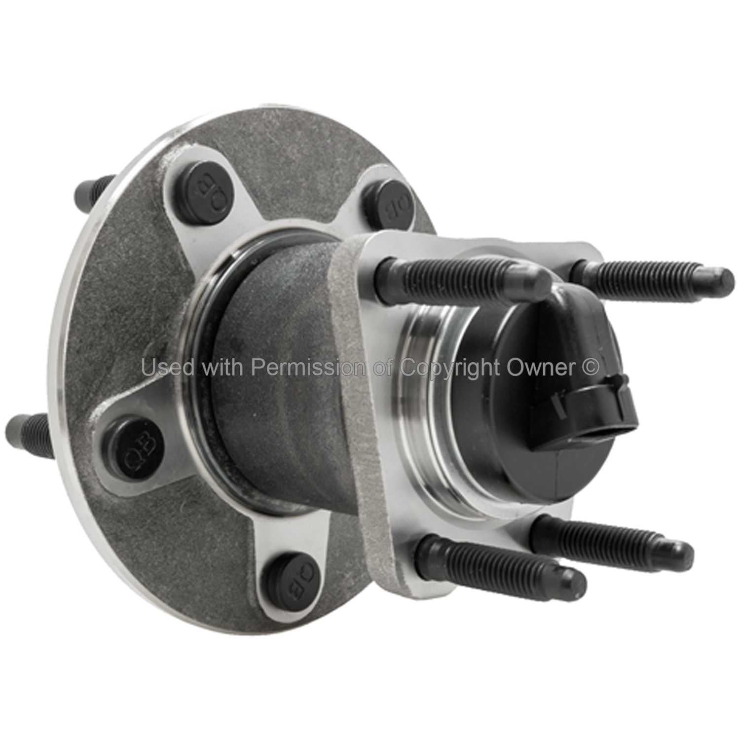 Back View of Rear Wheel Bearing and Hub Assembly MPA WH512285