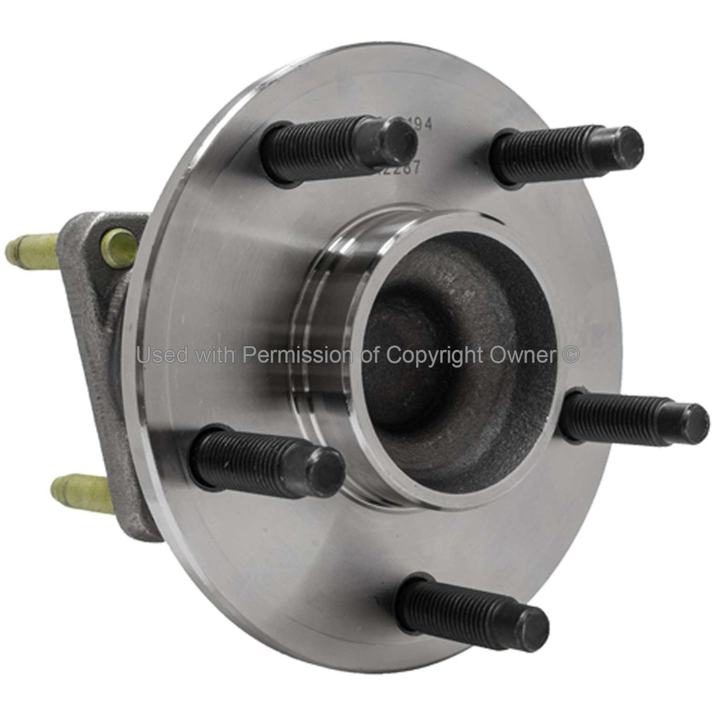 Angle View of Rear Wheel Bearing and Hub Assembly MPA WH512287