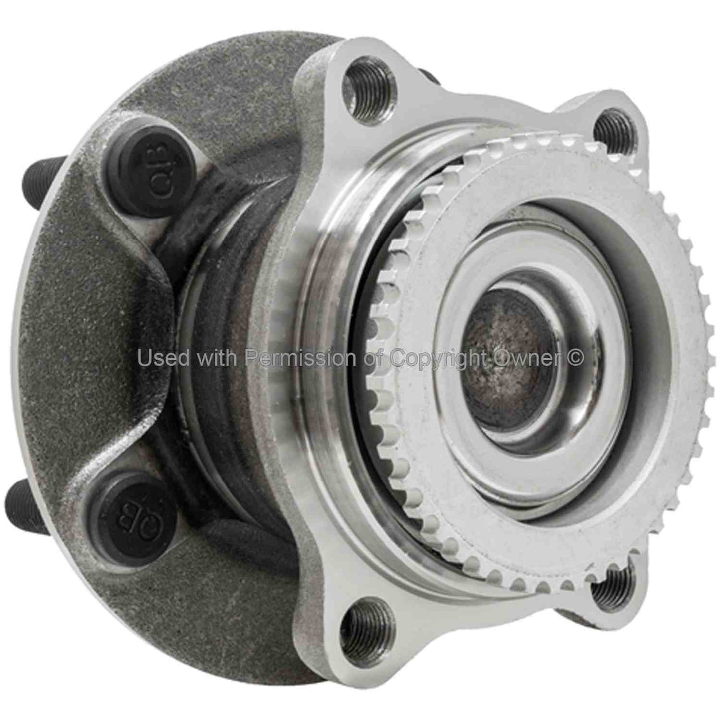 Back View of Rear Wheel Bearing and Hub Assembly MPA WH512289