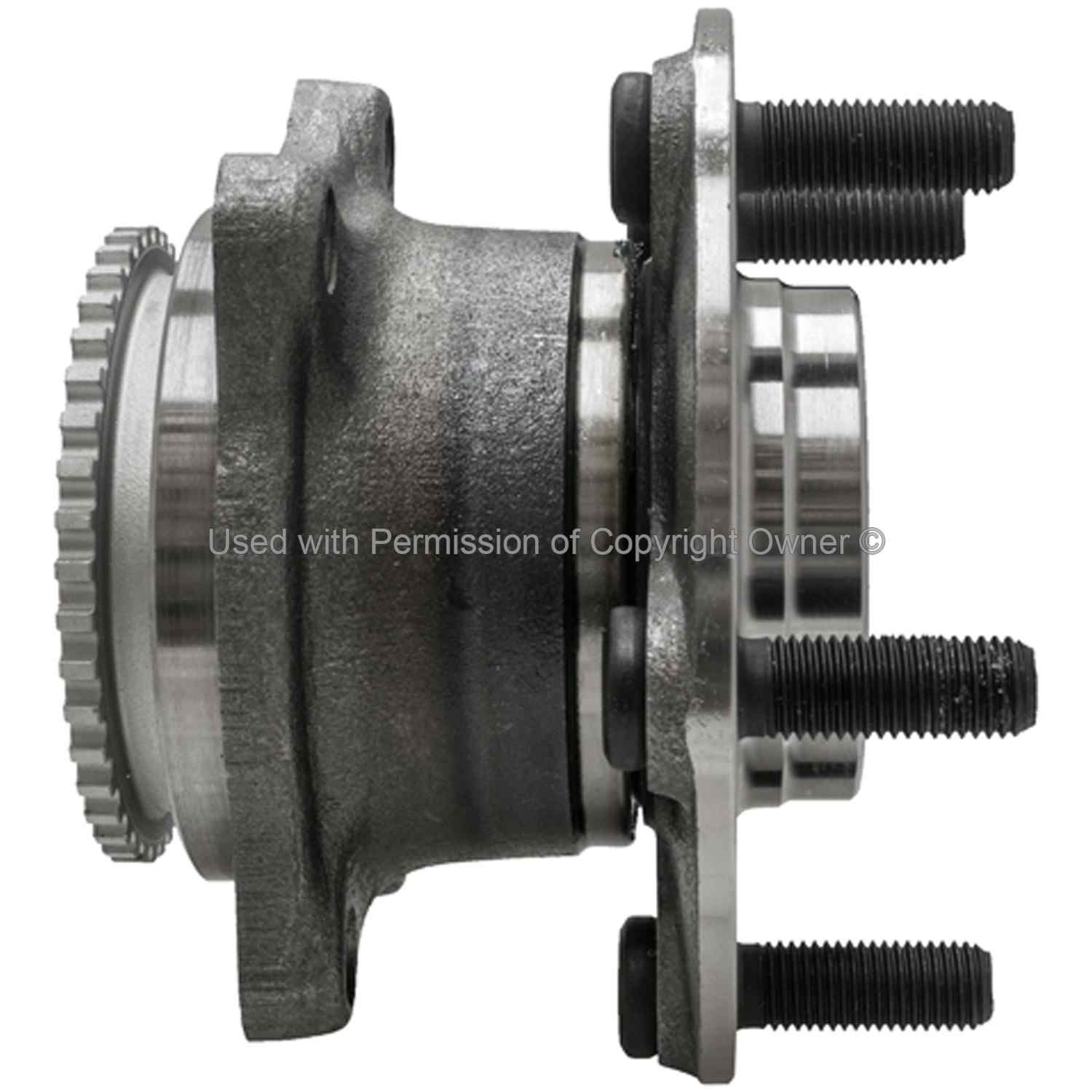 Side View of Rear Wheel Bearing and Hub Assembly MPA WH512289