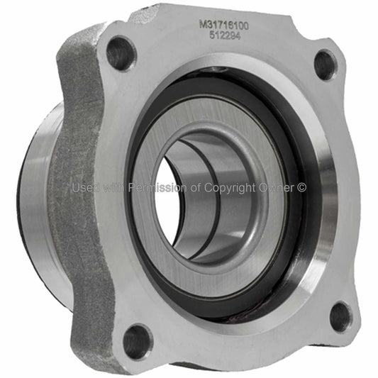 Angle View of Rear Left Wheel Bearing and Hub Assembly MPA WH512294