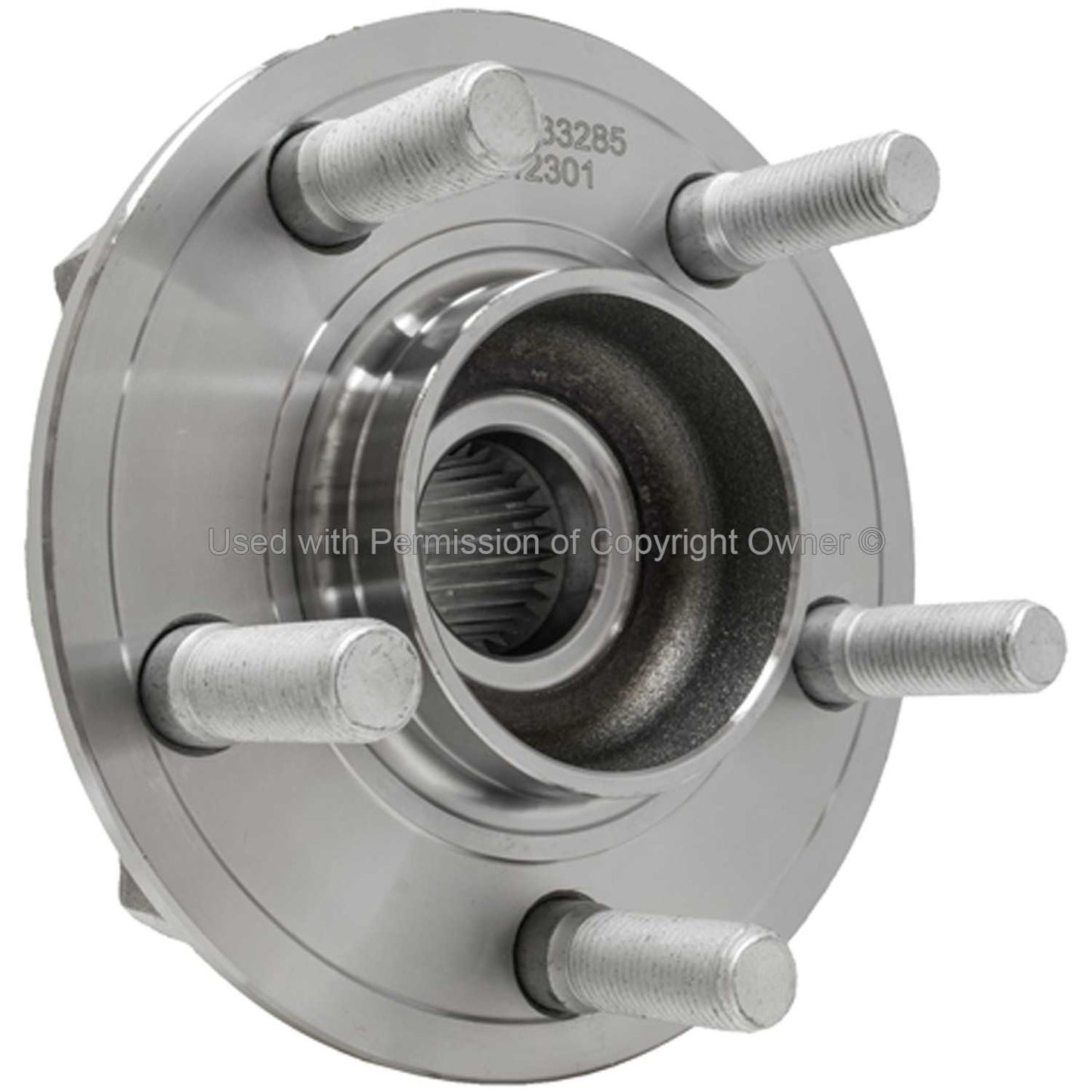 Angle View of Rear Wheel Bearing and Hub Assembly MPA WH512301