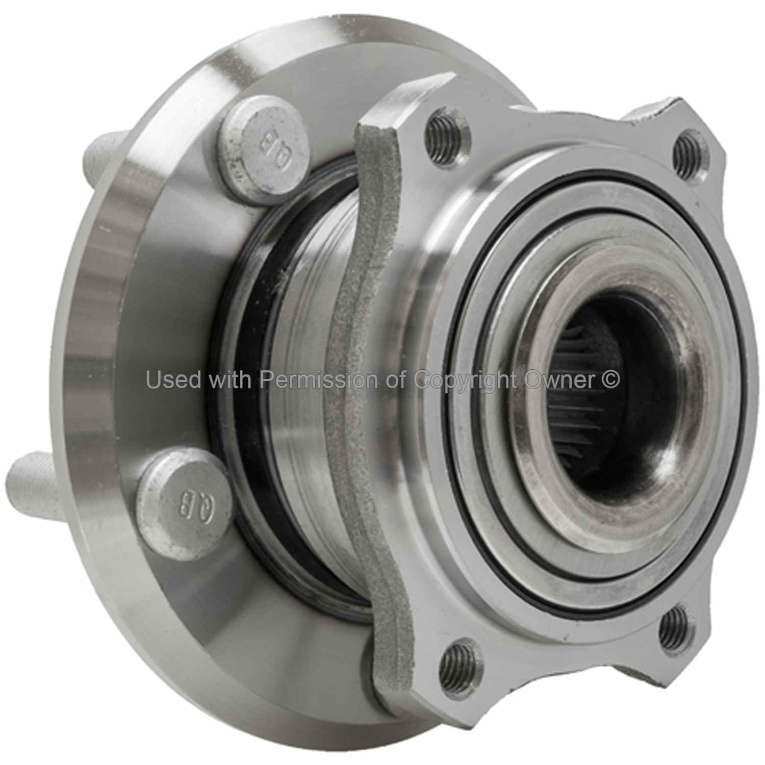 Back View of Rear Wheel Bearing and Hub Assembly MPA WH512301