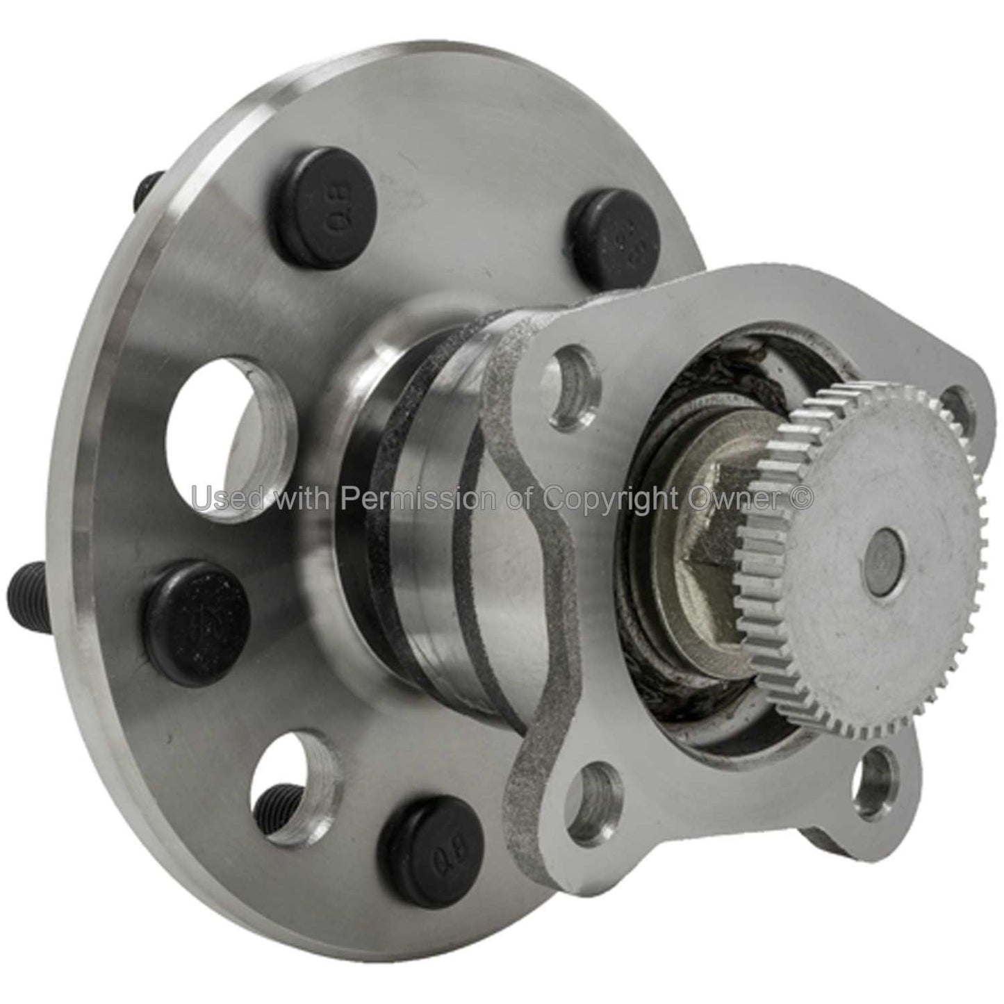 Back View of Rear Wheel Bearing and Hub Assembly MPA WH512310