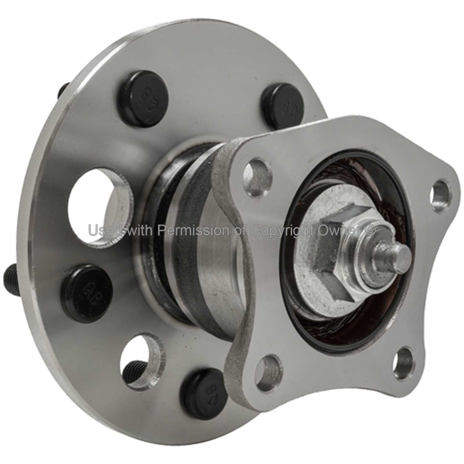 Back View of Rear Wheel Bearing and Hub Assembly MPA WH512311