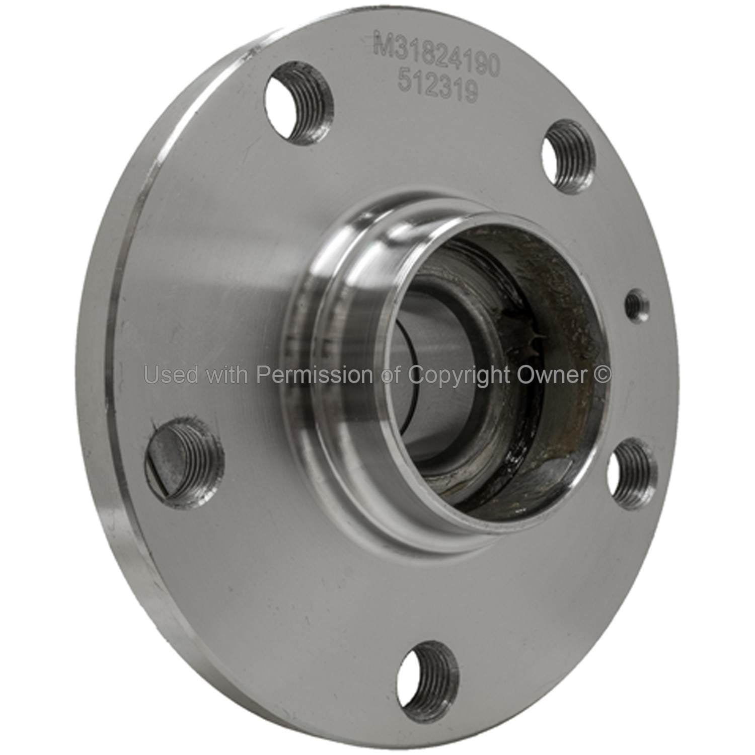 Angle View of Rear Wheel Bearing and Hub Assembly MPA WH512319