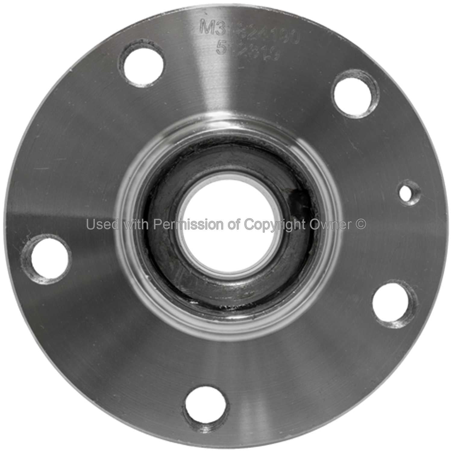 Front View of Rear Wheel Bearing and Hub Assembly MPA WH512319