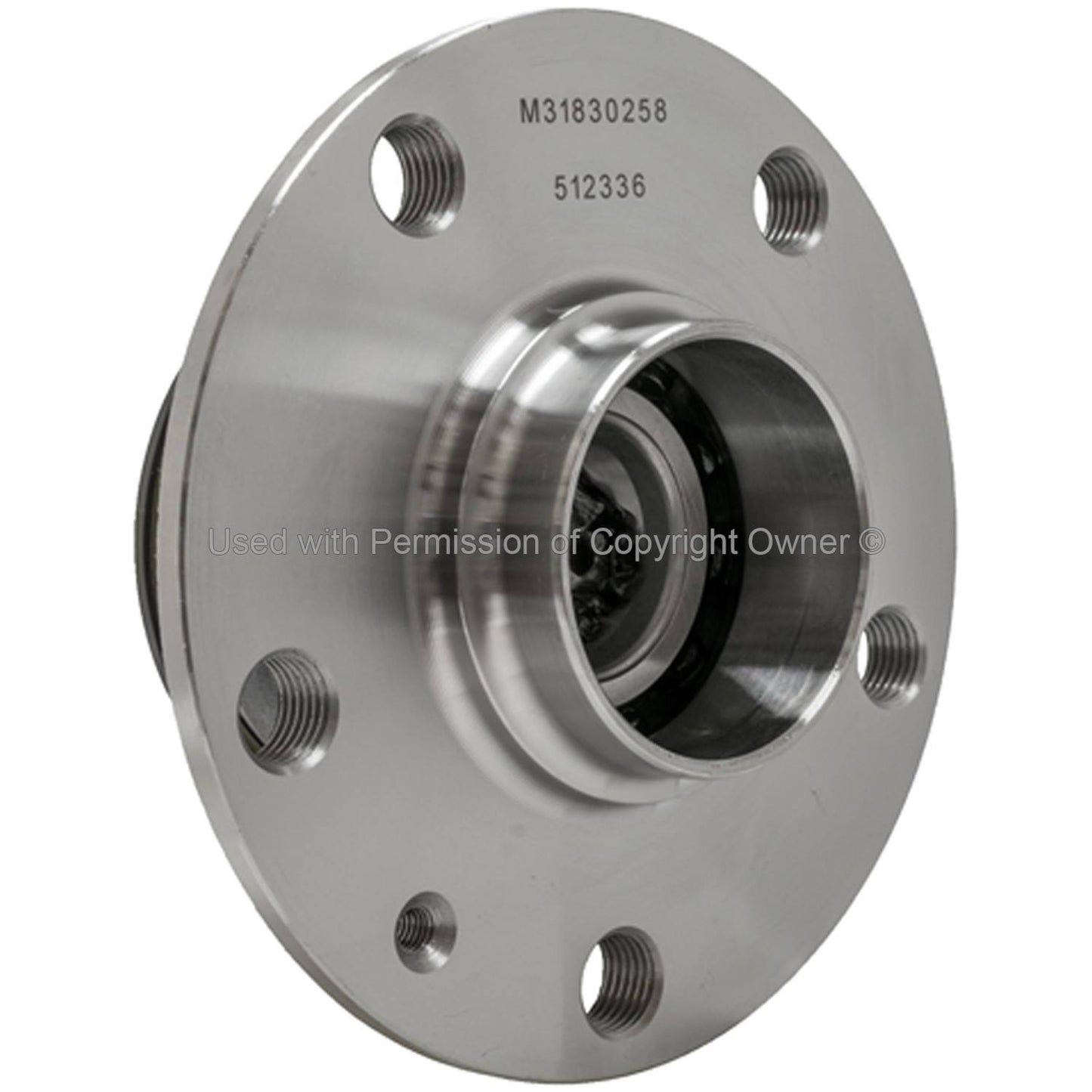 Angle View of Rear Wheel Bearing and Hub Assembly MPA WH512336