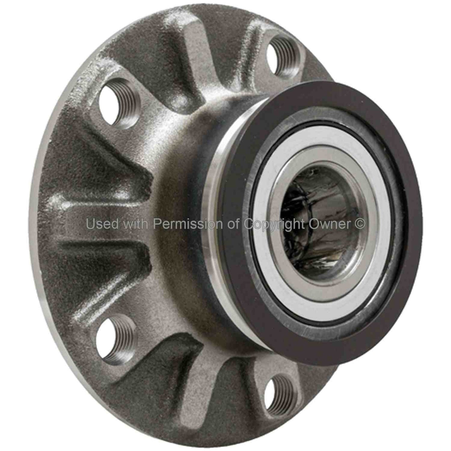 Back View of Rear Wheel Bearing and Hub Assembly MPA WH512336