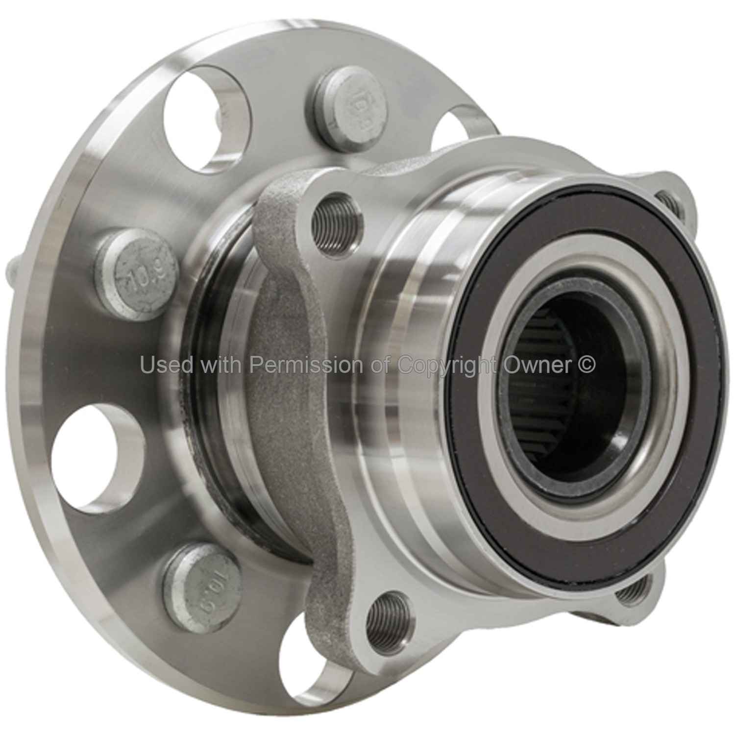 Back View of Rear Wheel Bearing and Hub Assembly MPA WH512337