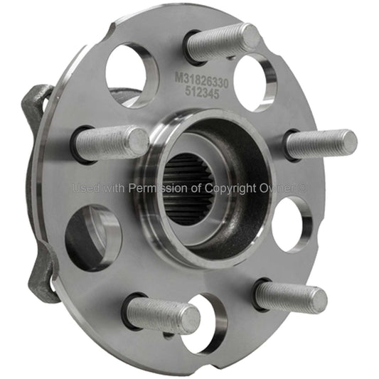 Angle View of Rear Wheel Bearing and Hub Assembly MPA WH512345