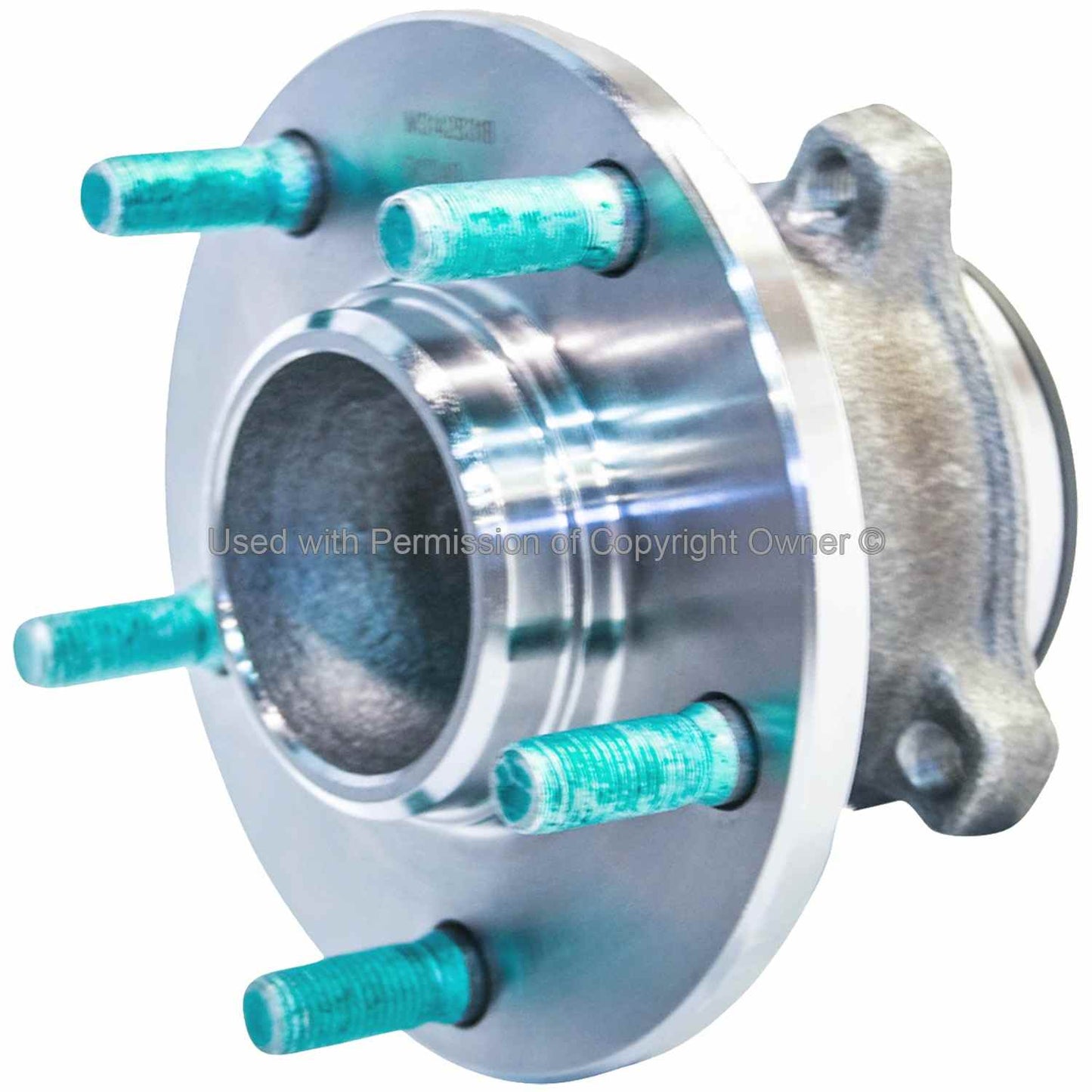 Angle View of Rear Wheel Bearing and Hub Assembly MPA WH512348