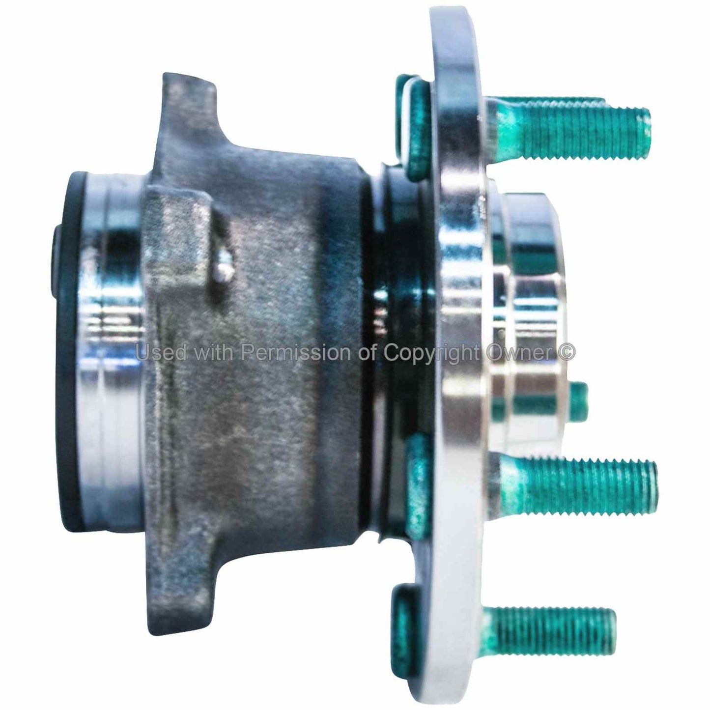 Side View of Rear Wheel Bearing and Hub Assembly MPA WH512348