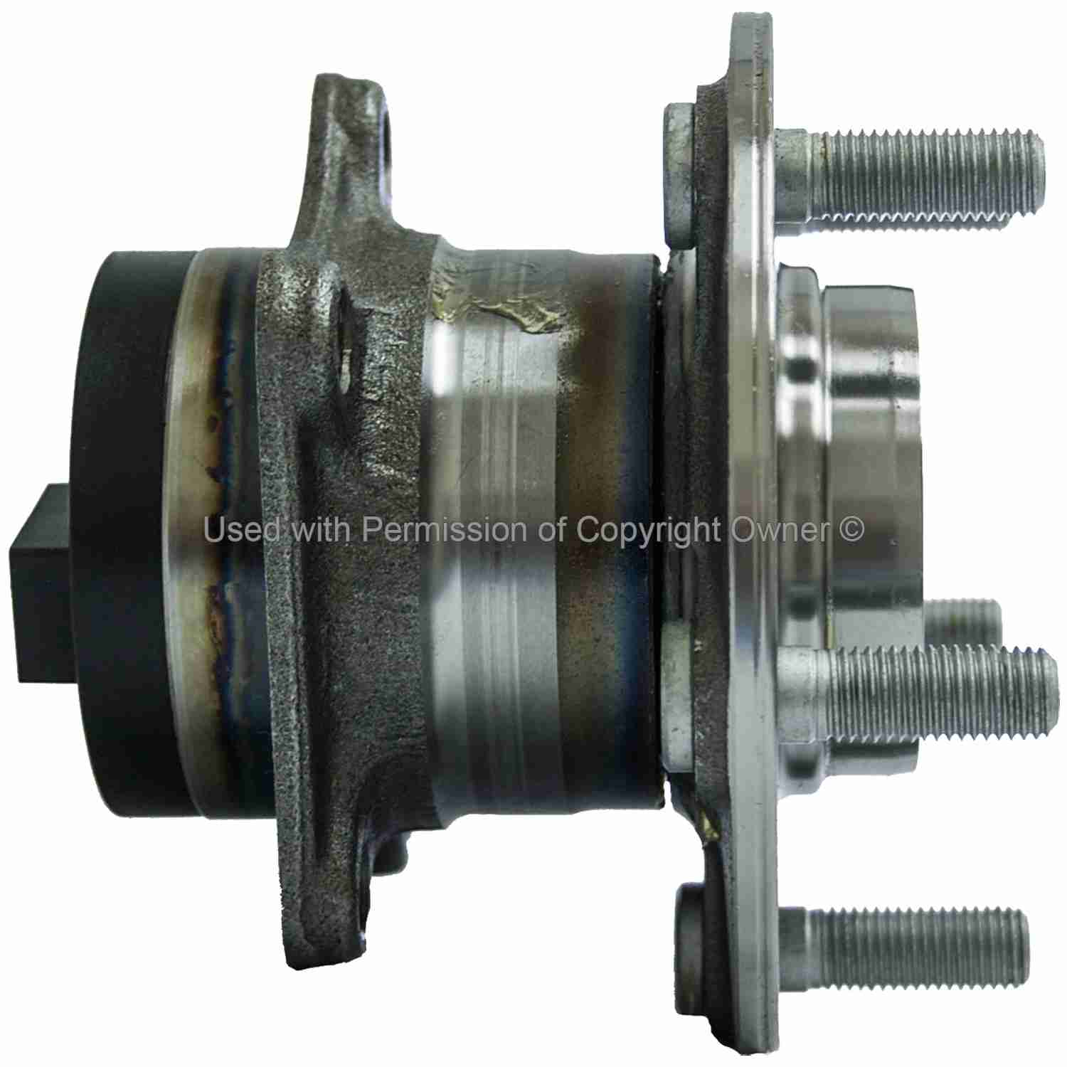 Side View of Rear Wheel Bearing and Hub Assembly MPA WH512349