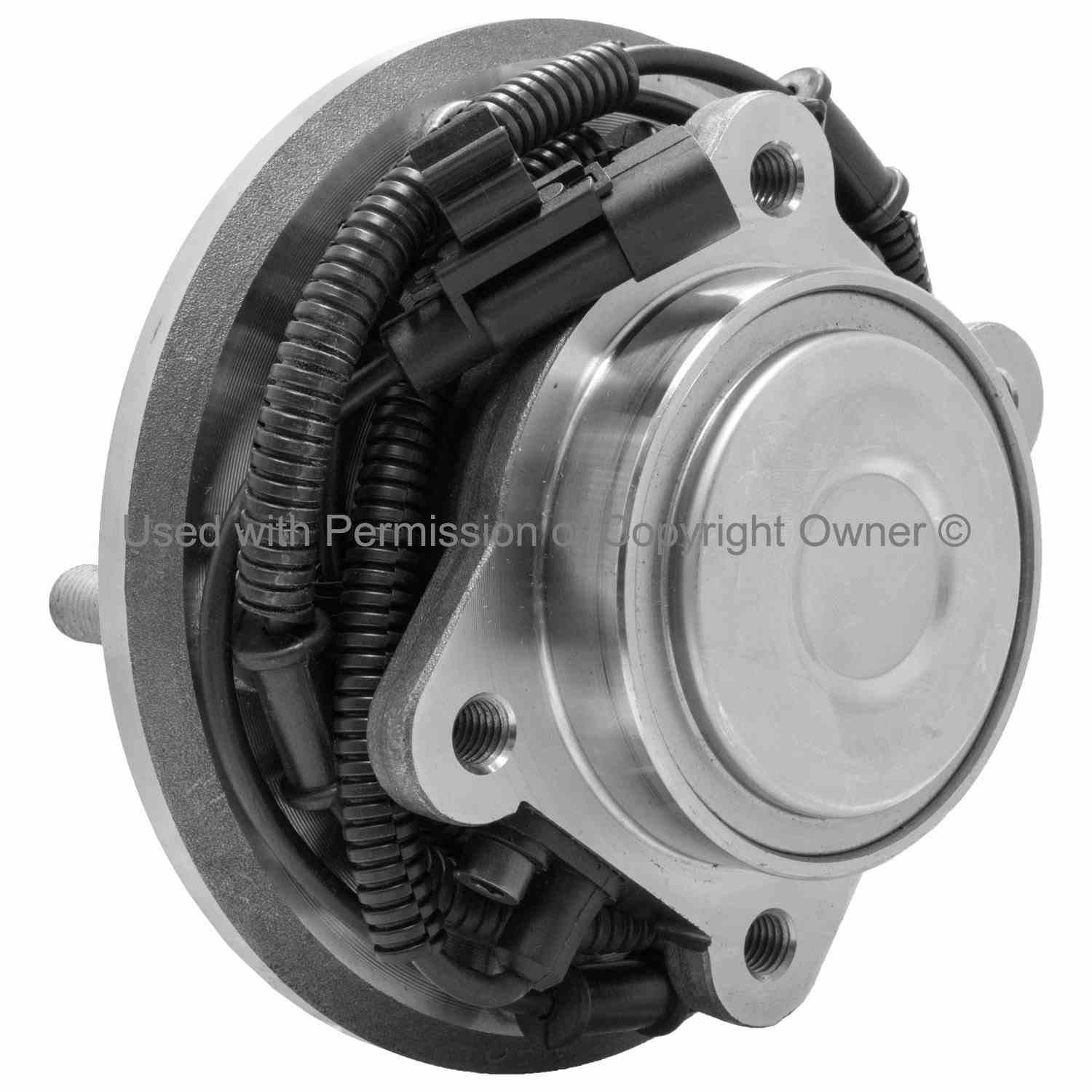 Back View of Rear Wheel Bearing and Hub Assembly MPA WH512360