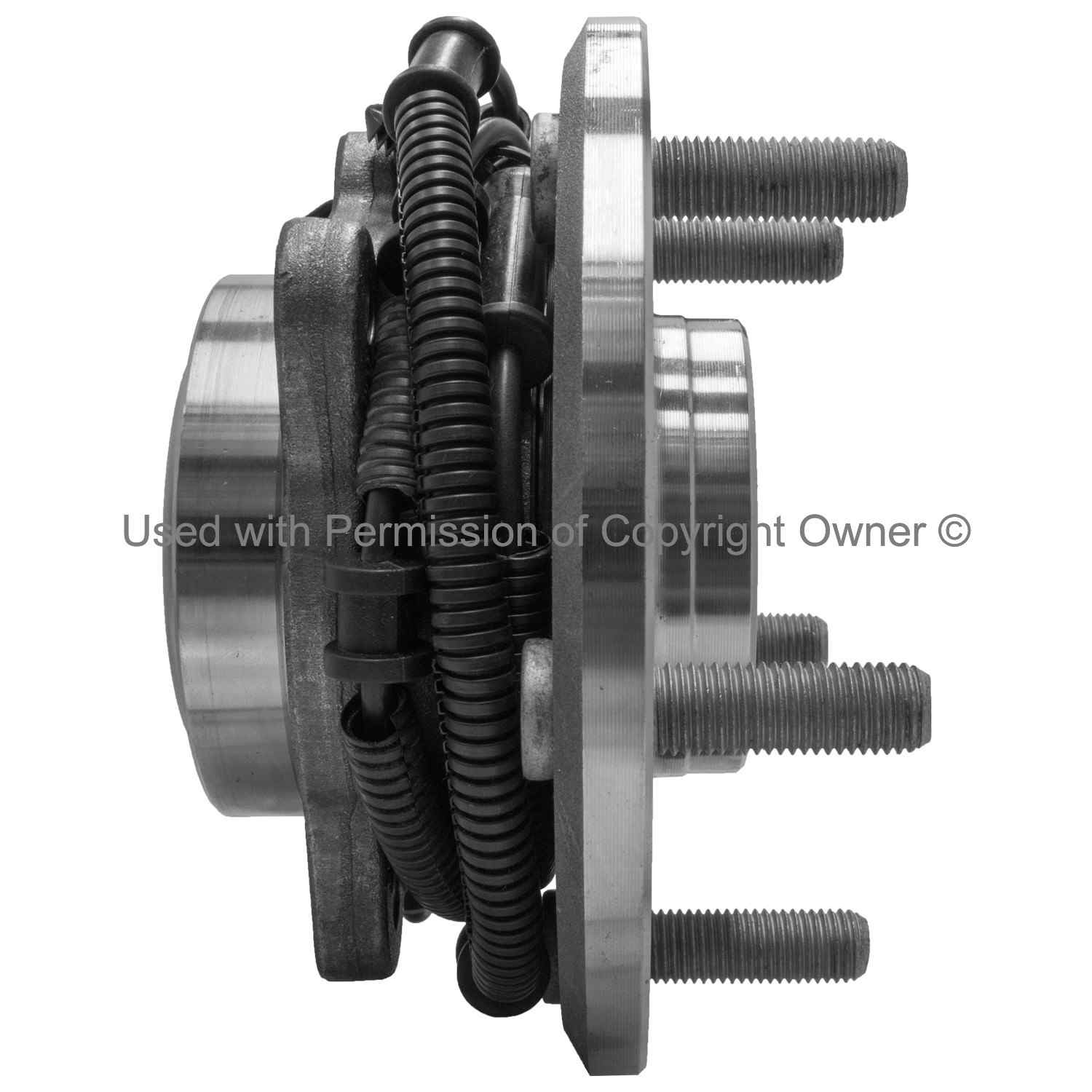 Side View of Rear Wheel Bearing and Hub Assembly MPA WH512360