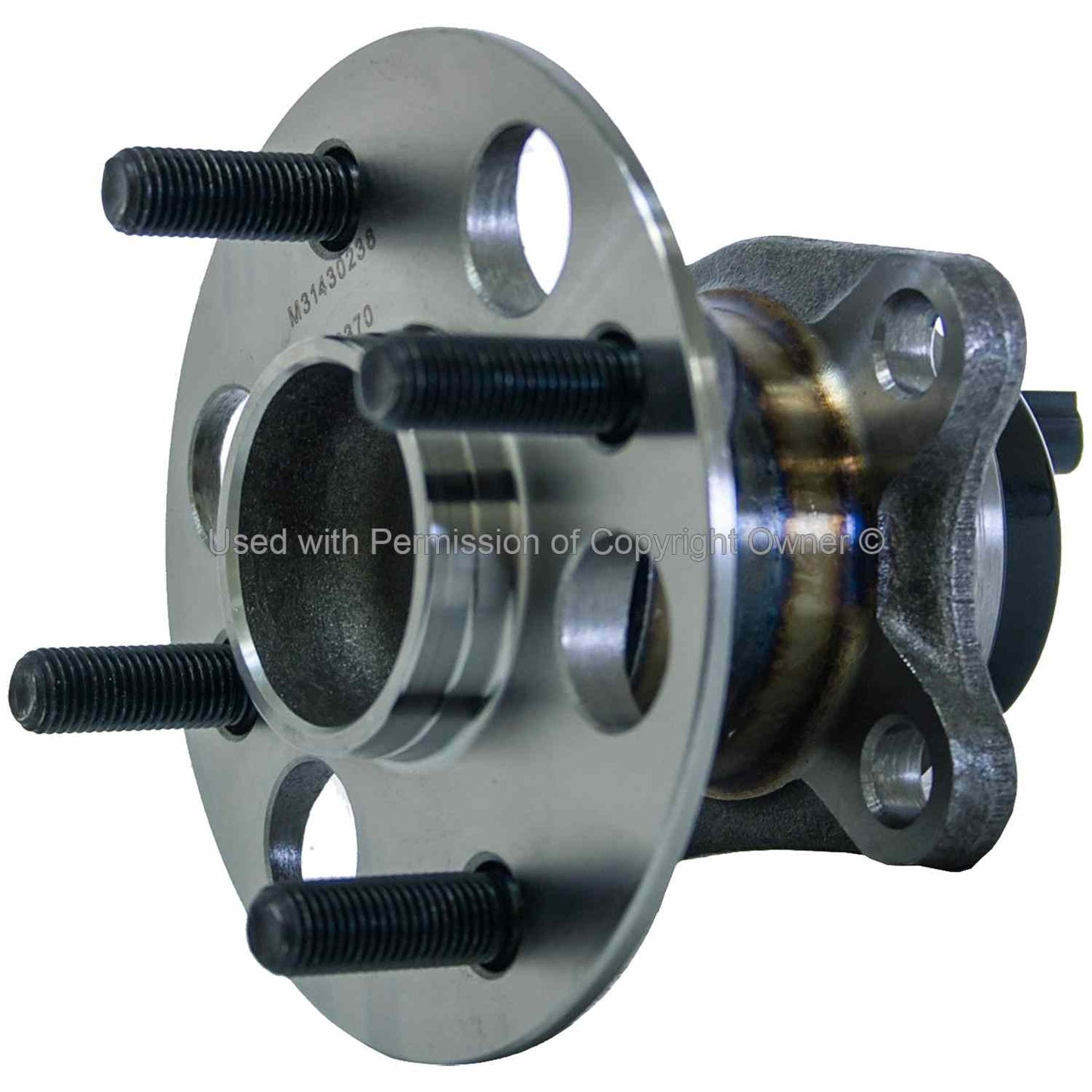 Angle View of Rear Wheel Bearing and Hub Assembly MPA WH512370