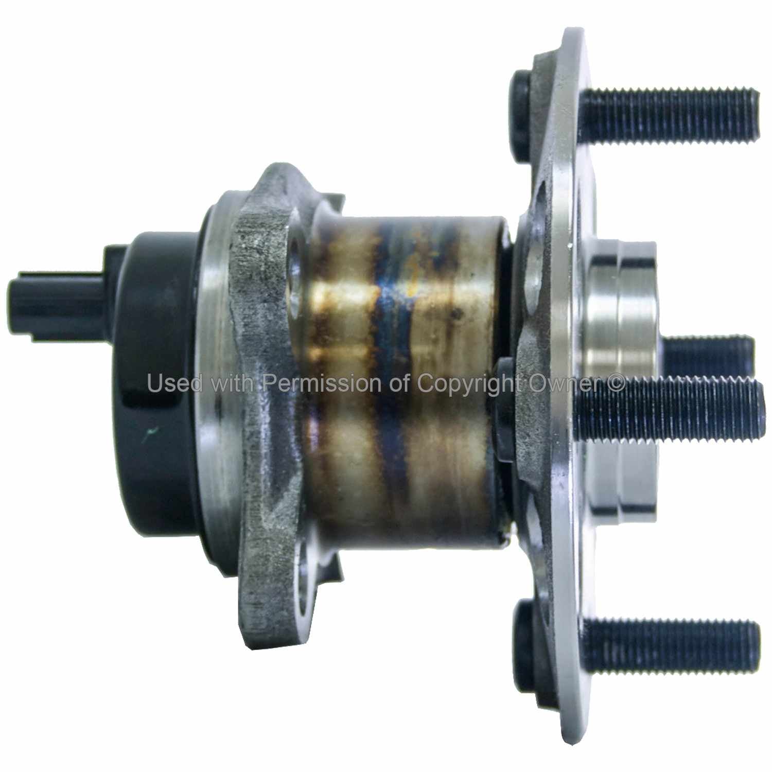 Side View of Rear Wheel Bearing and Hub Assembly MPA WH512370