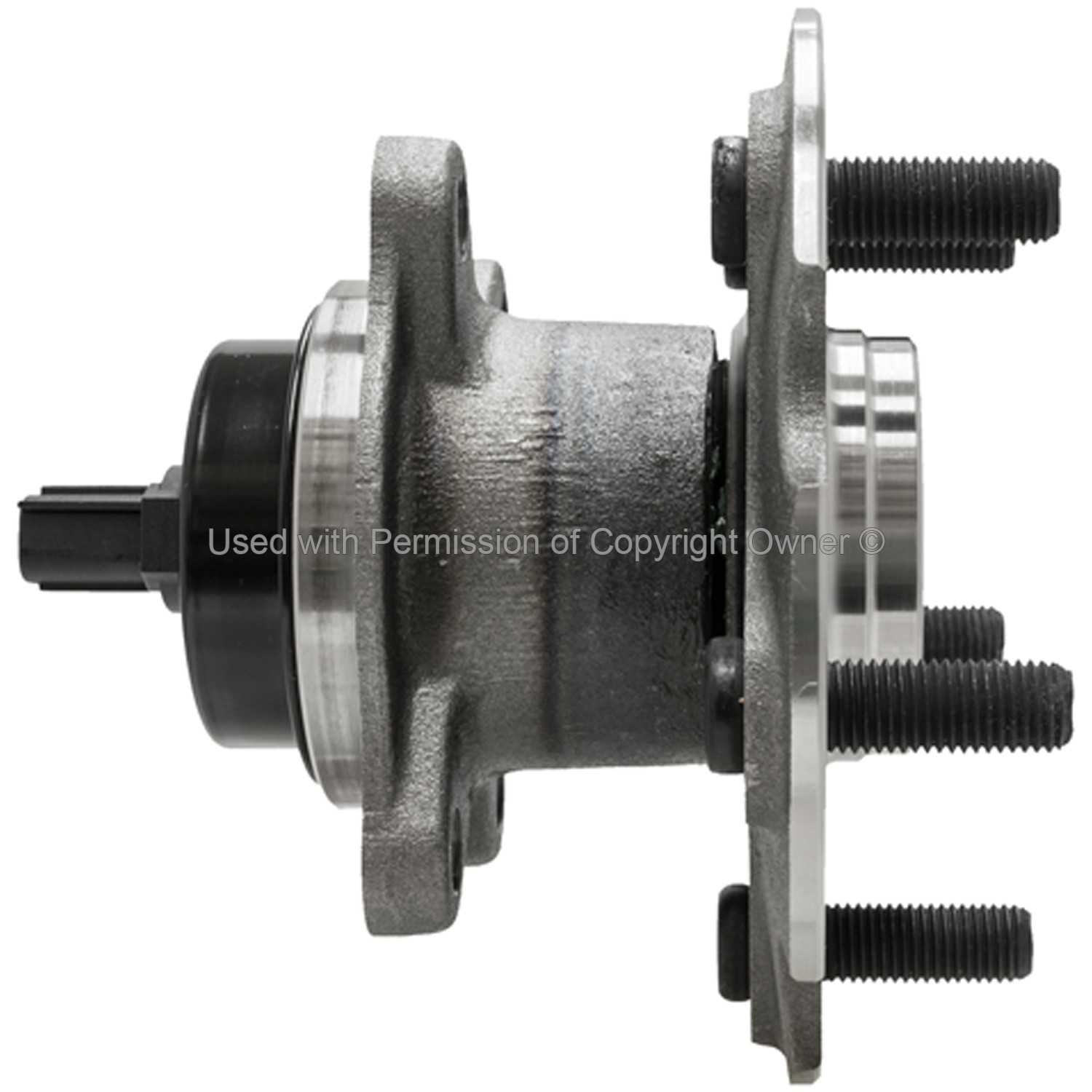 Side View of Rear Wheel Bearing and Hub Assembly MPA WH512372