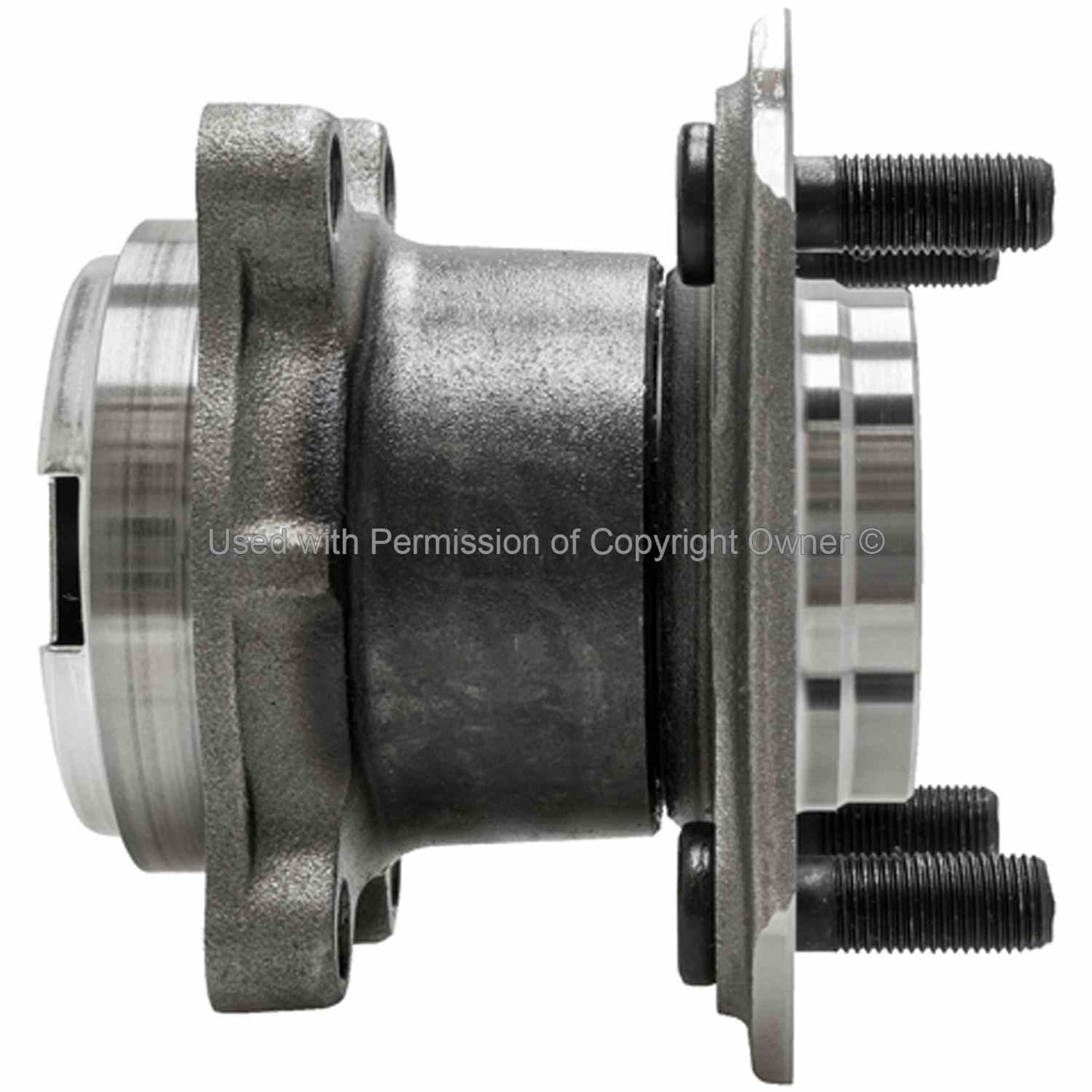 Side View of Rear Wheel Bearing and Hub Assembly MPA WH512384