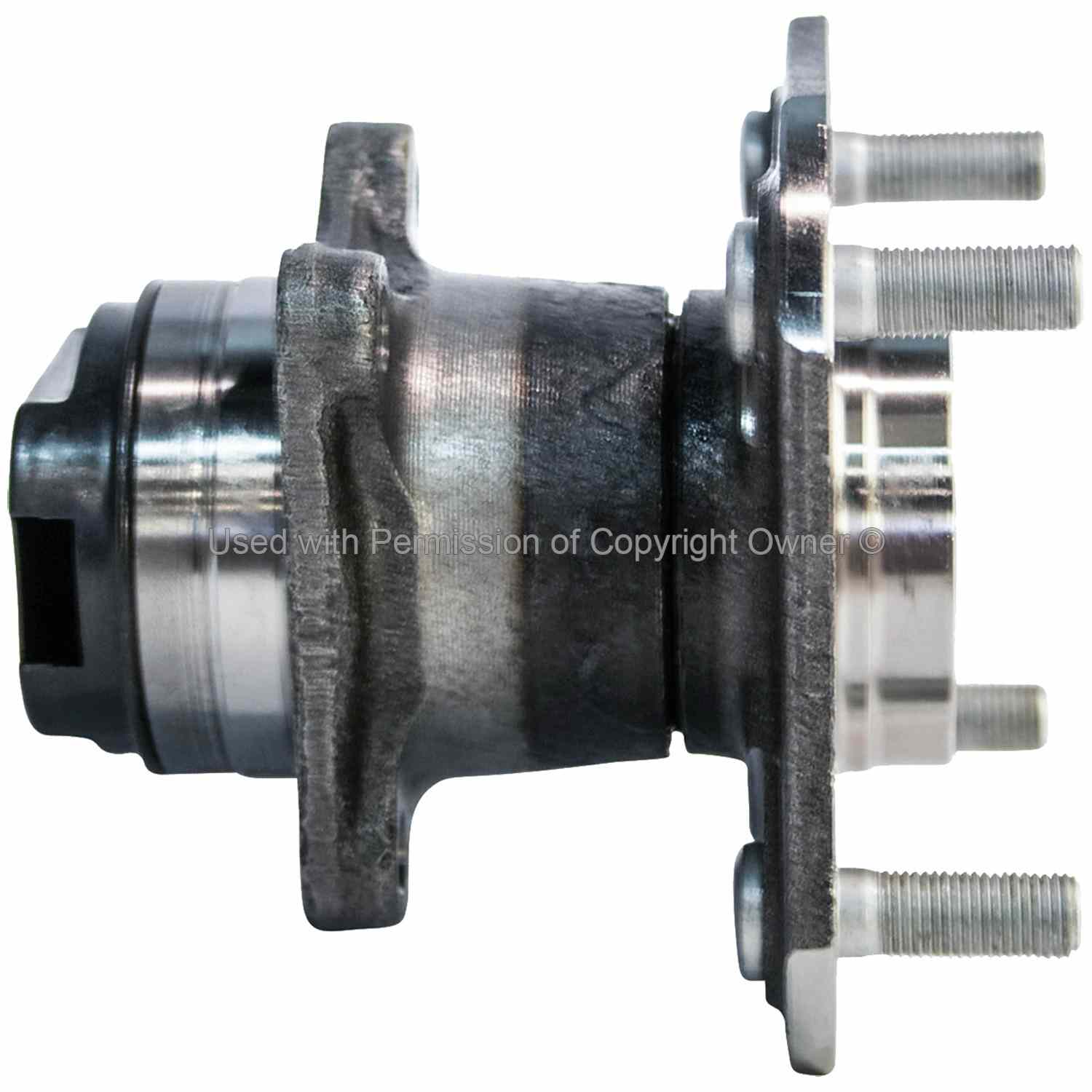 Side View of Rear Wheel Bearing and Hub Assembly MPA WH512386