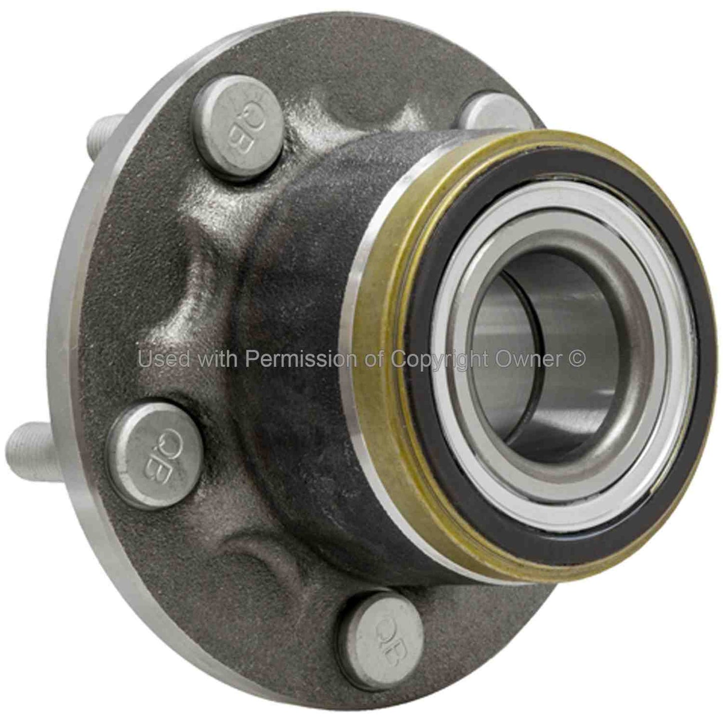 Back View of Rear Wheel Bearing and Hub Assembly MPA WH512439