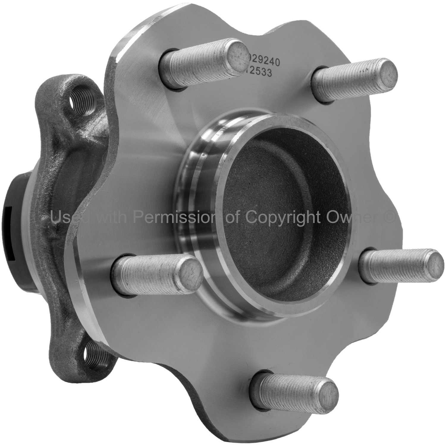 Angle View of Rear Wheel Bearing and Hub Assembly MPA WH512533