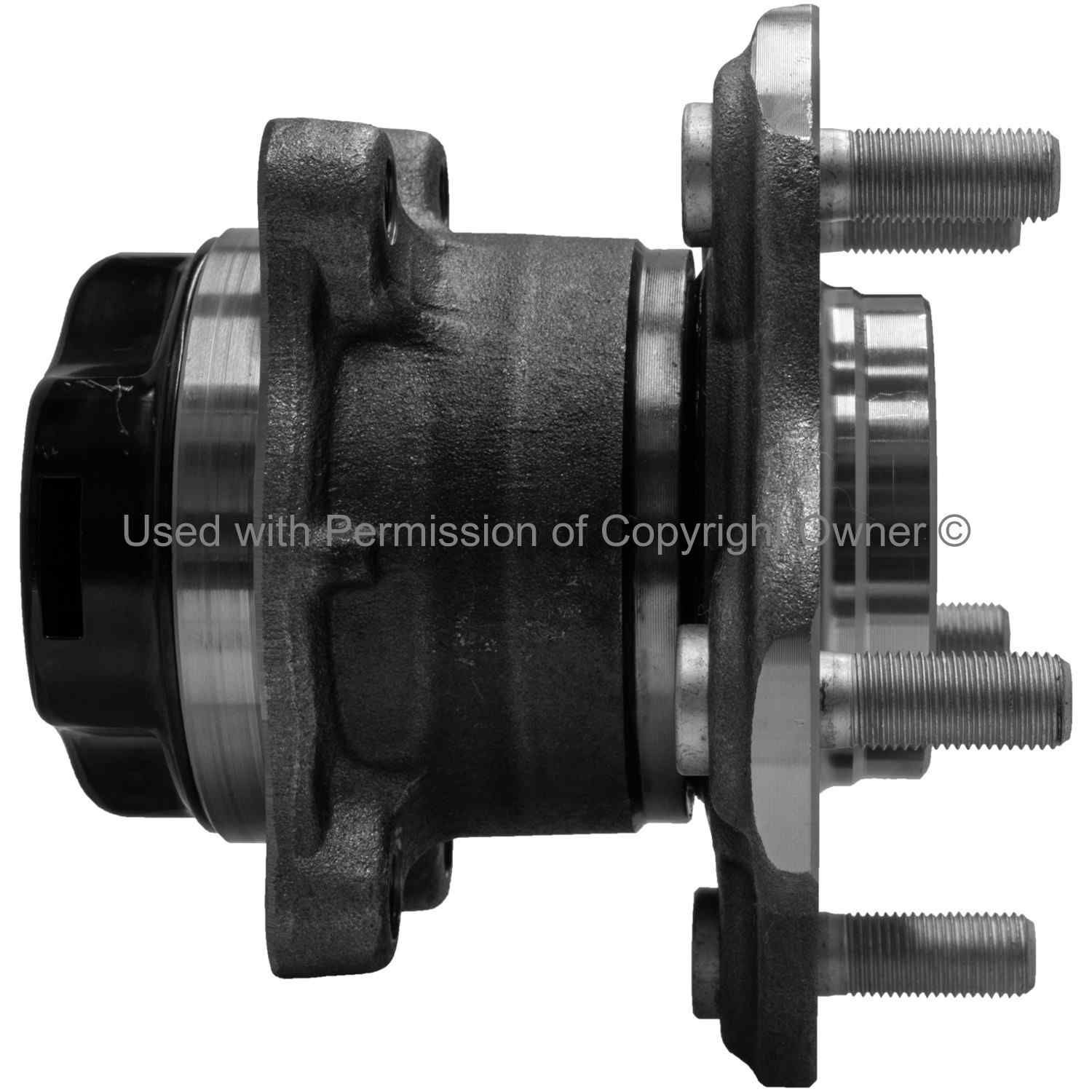 Side View of Rear Wheel Bearing and Hub Assembly MPA WH512533