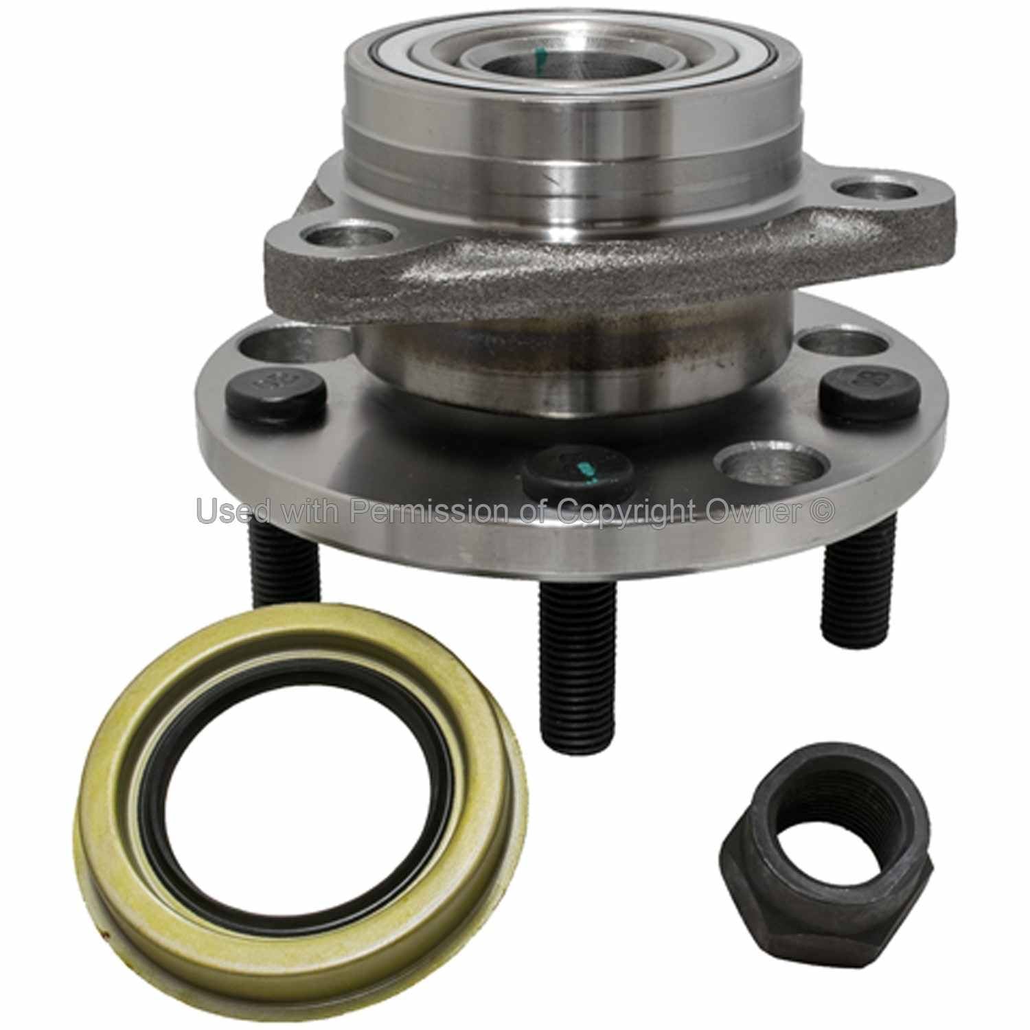 Angle View of Front Wheel Bearing and Hub Assembly MPA WH513017K