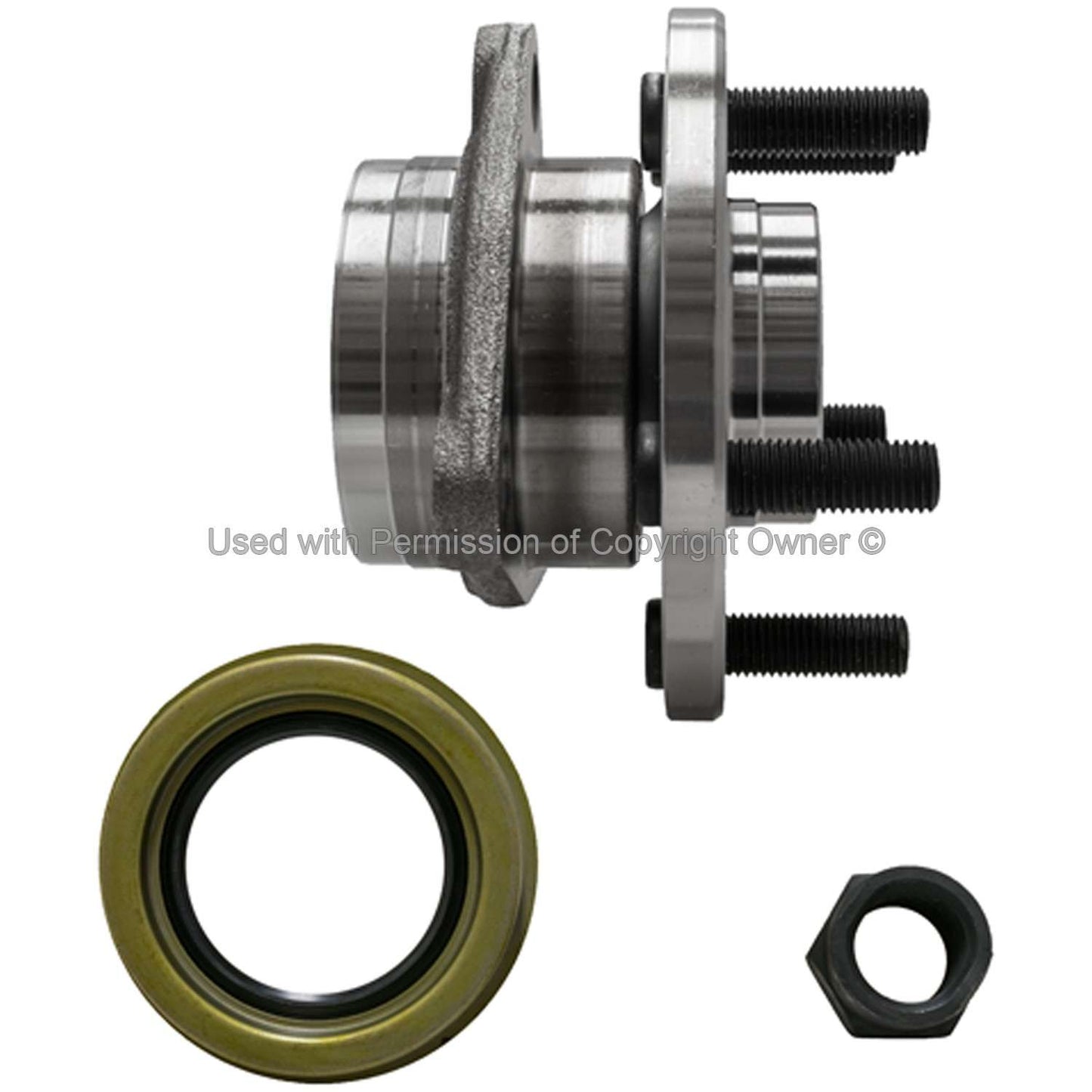 Side View of Front Wheel Bearing and Hub Assembly MPA WH513017K