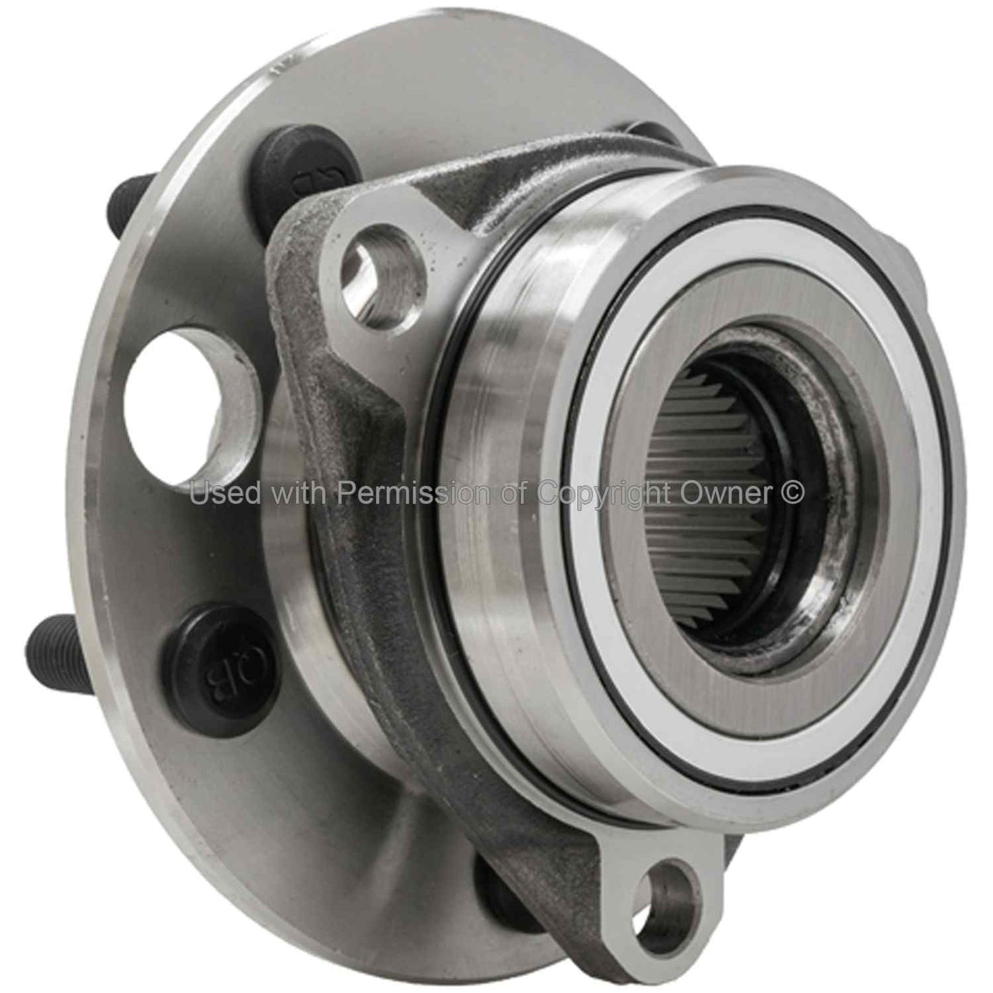 Back View of Front Wheel Bearing and Hub Assembly MPA WH513059