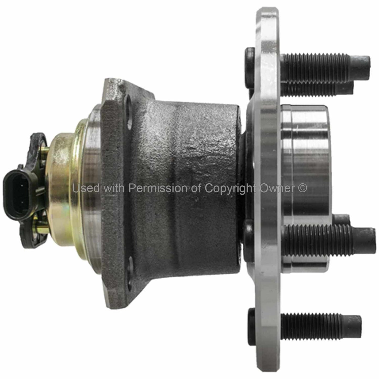 Side View of Rear Wheel Bearing and Hub Assembly MPA WH513062