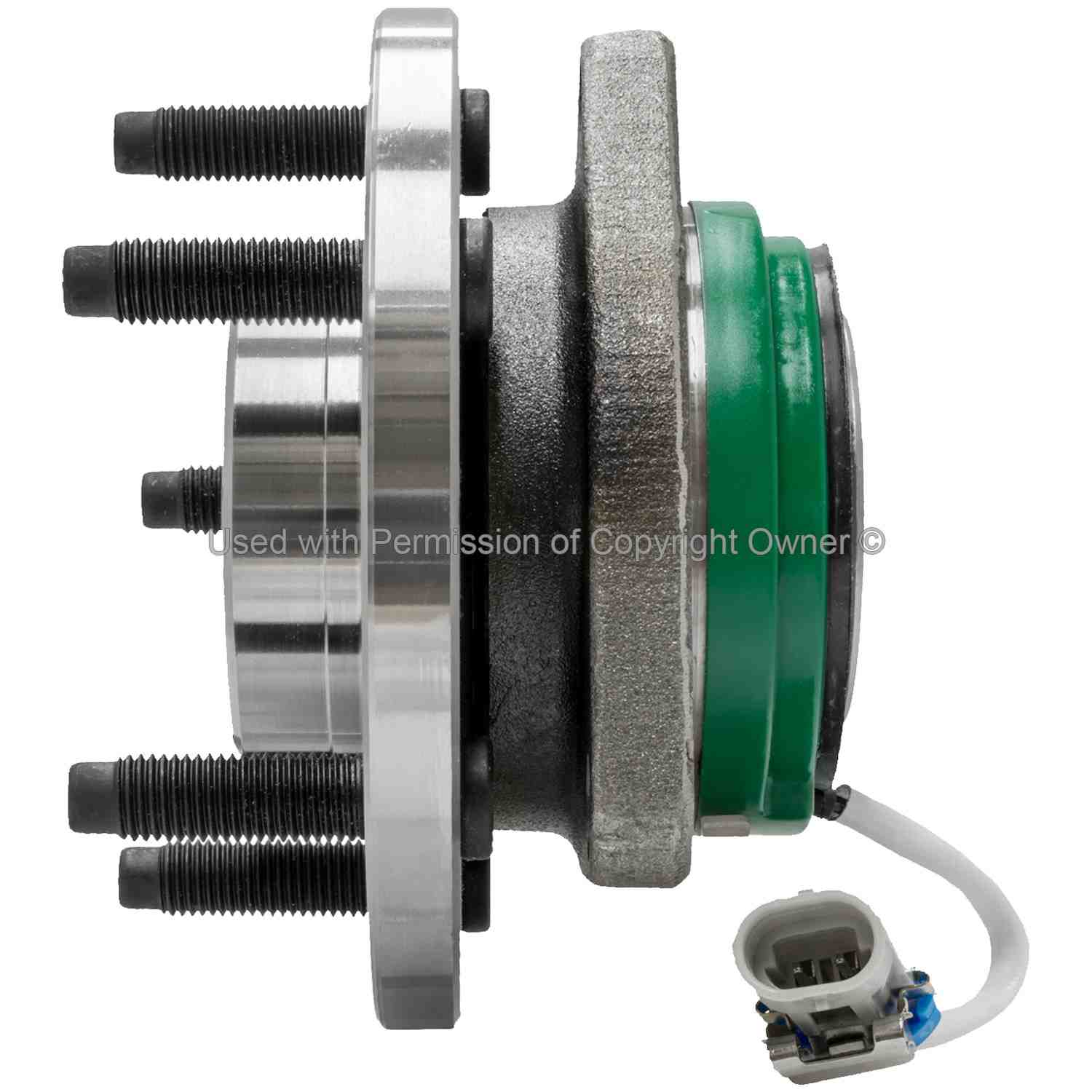 Side View of Front Wheel Bearing and Hub Assembly MPA WH513087HD