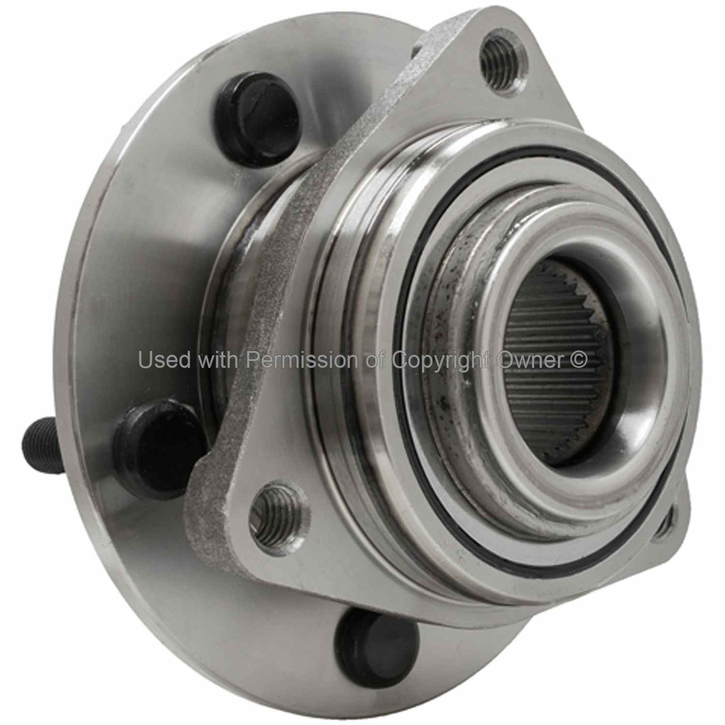 Back View of Front Wheel Bearing and Hub Assembly MPA WH513089