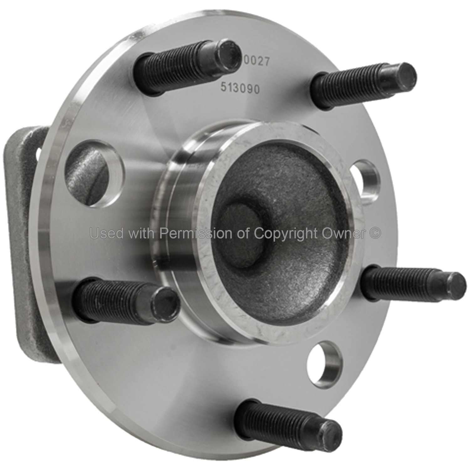 Angle View of Front Wheel Bearing and Hub Assembly MPA WH513090