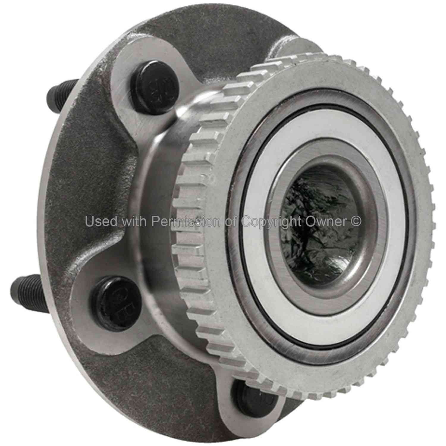 Back View of Front Wheel Bearing and Hub Assembly MPA WH513092