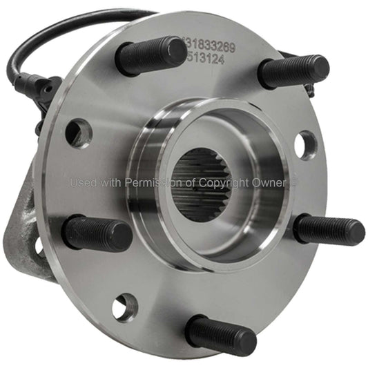 Angle View of Front Wheel Bearing and Hub Assembly MPA WH513124