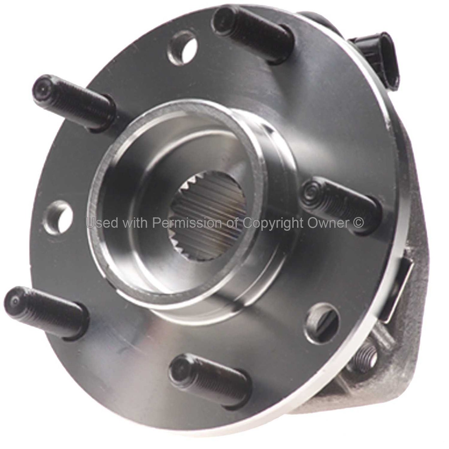 Bottom View of Front Wheel Bearing and Hub Assembly MPA WH513124