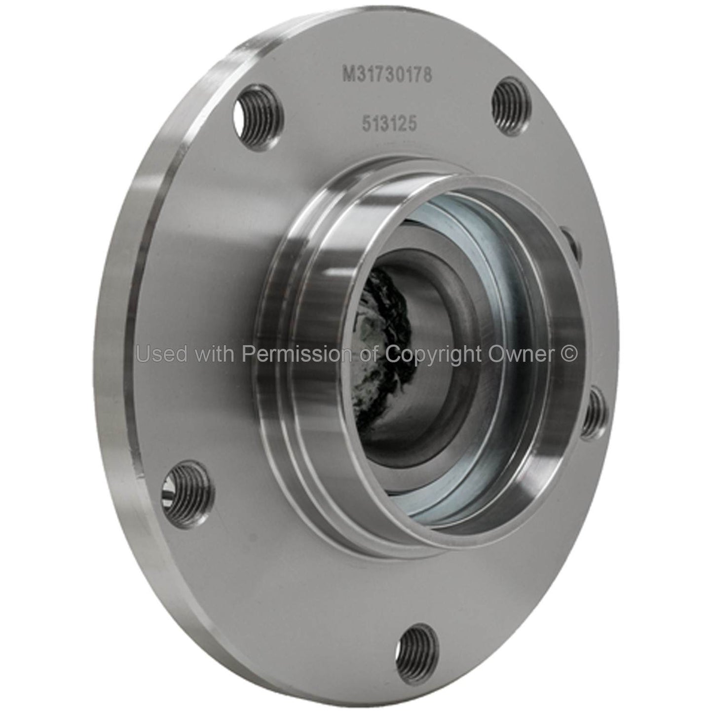 Angle View of Front Wheel Bearing and Hub Assembly MPA WH513125