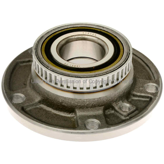 Top View of Front Wheel Bearing and Hub Assembly MPA WH513125