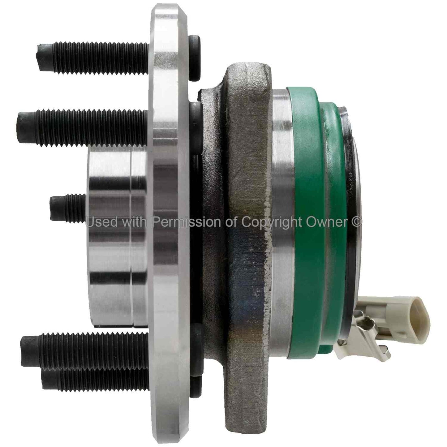 Side View of Front Wheel Bearing and Hub Assembly MPA WH513137HD