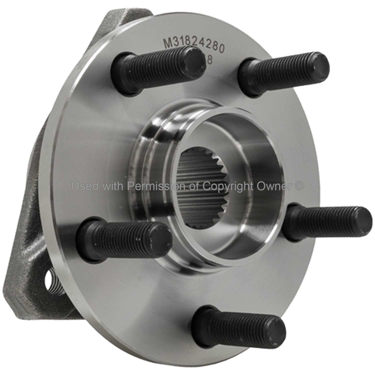 Angle View of Front Wheel Bearing and Hub Assembly MPA WH513138