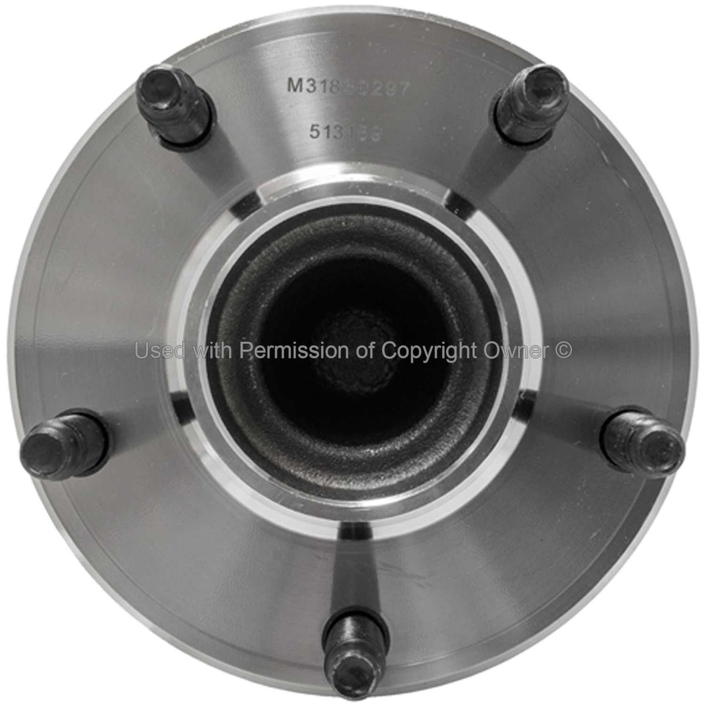 Front View of Front Wheel Bearing and Hub Assembly MPA WH513139