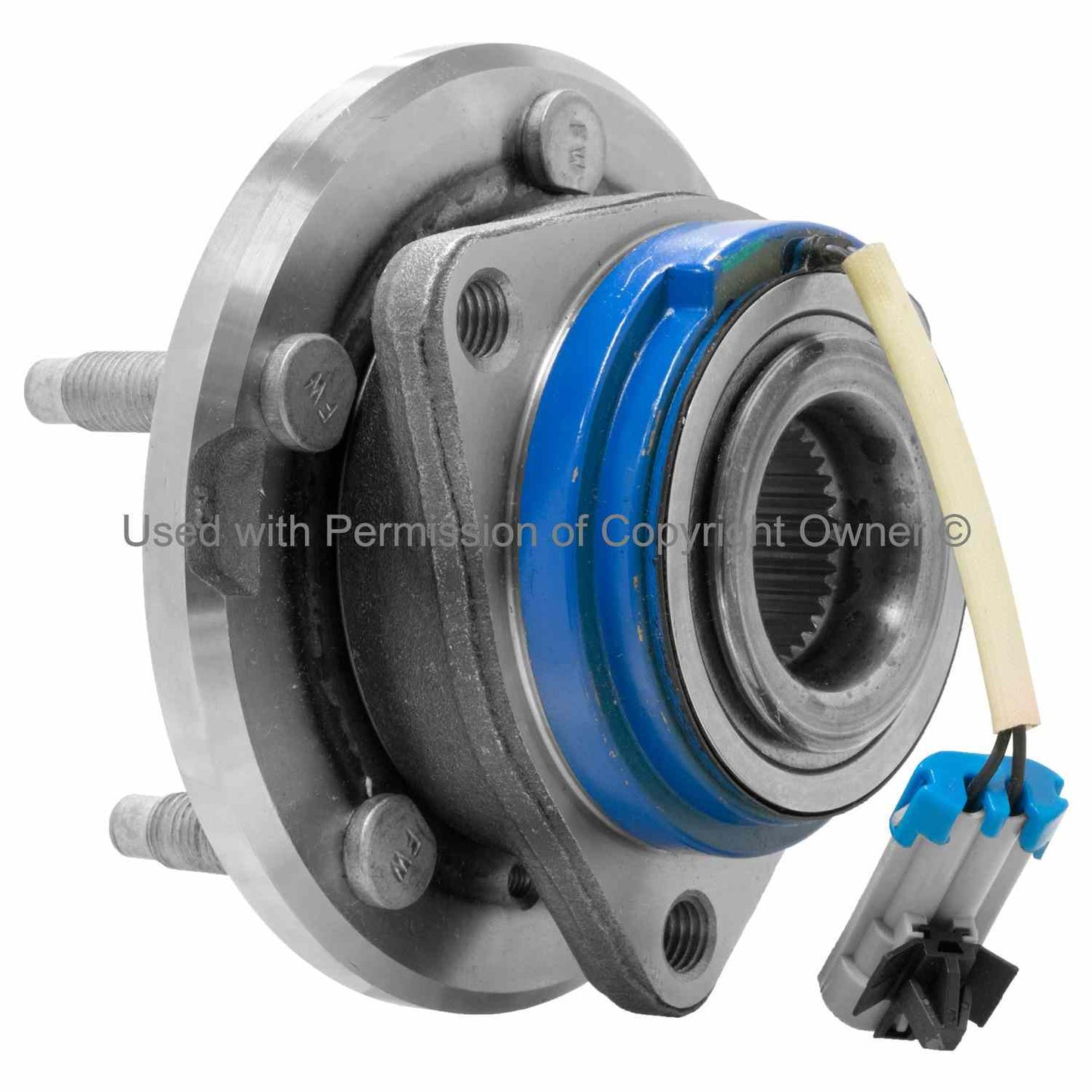 Back View of Front Wheel Bearing and Hub Assembly MPA WH513179HD