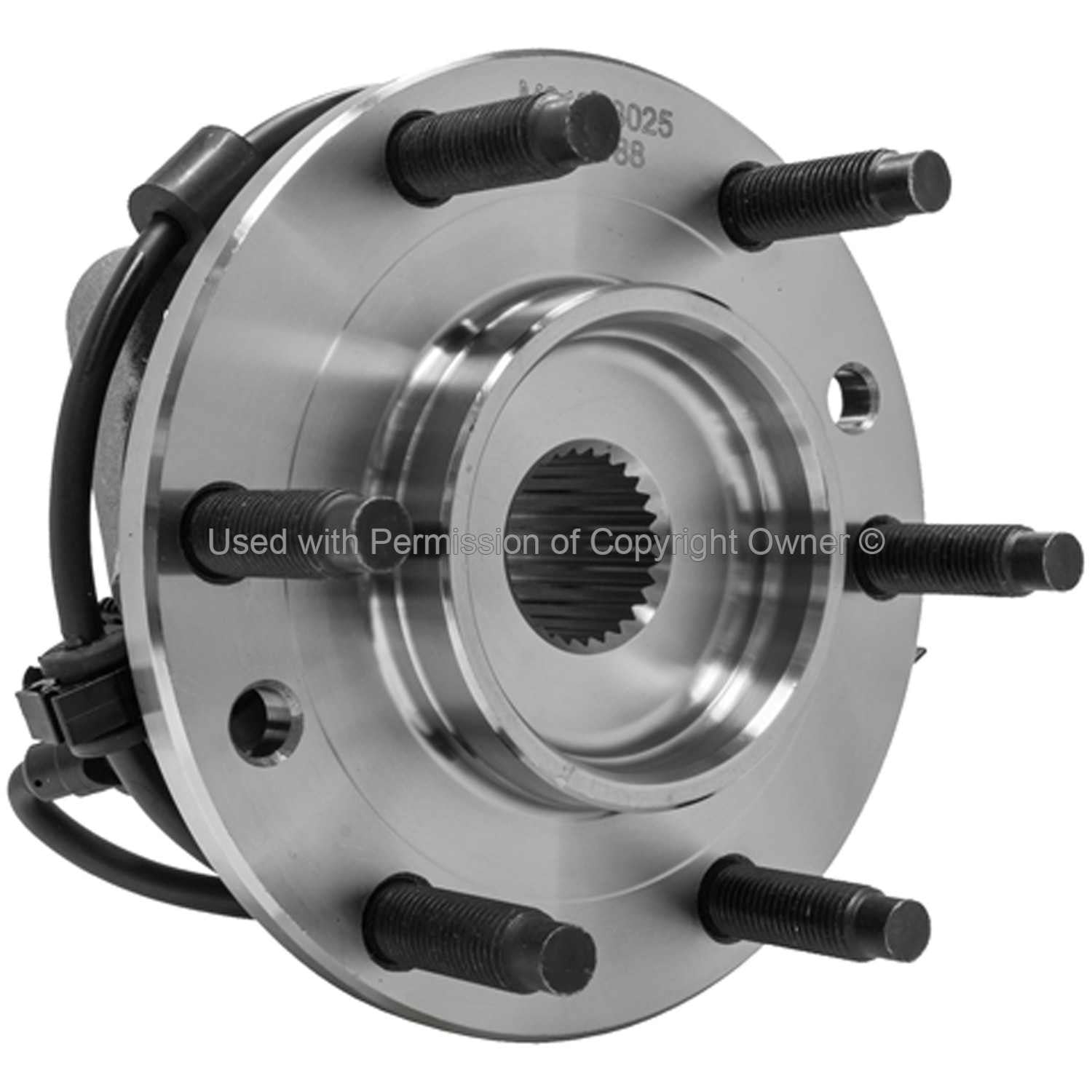 Angle View of Front Wheel Bearing and Hub Assembly MPA WH513188