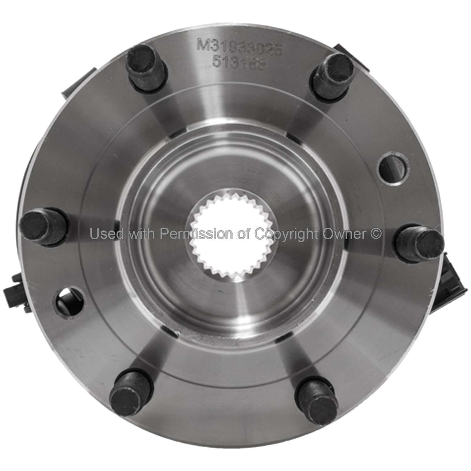 Front View of Front Wheel Bearing and Hub Assembly MPA WH513188