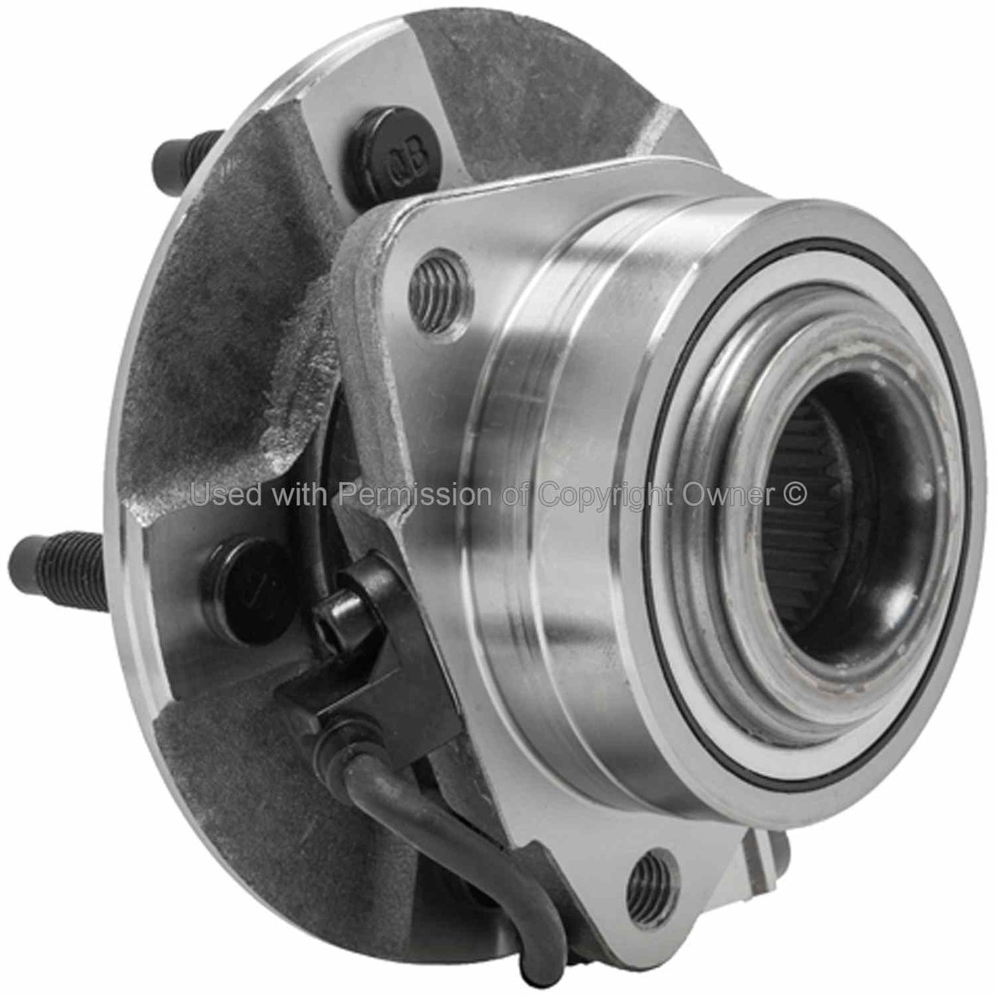 Back View of Front Wheel Bearing and Hub Assembly MPA WH513189