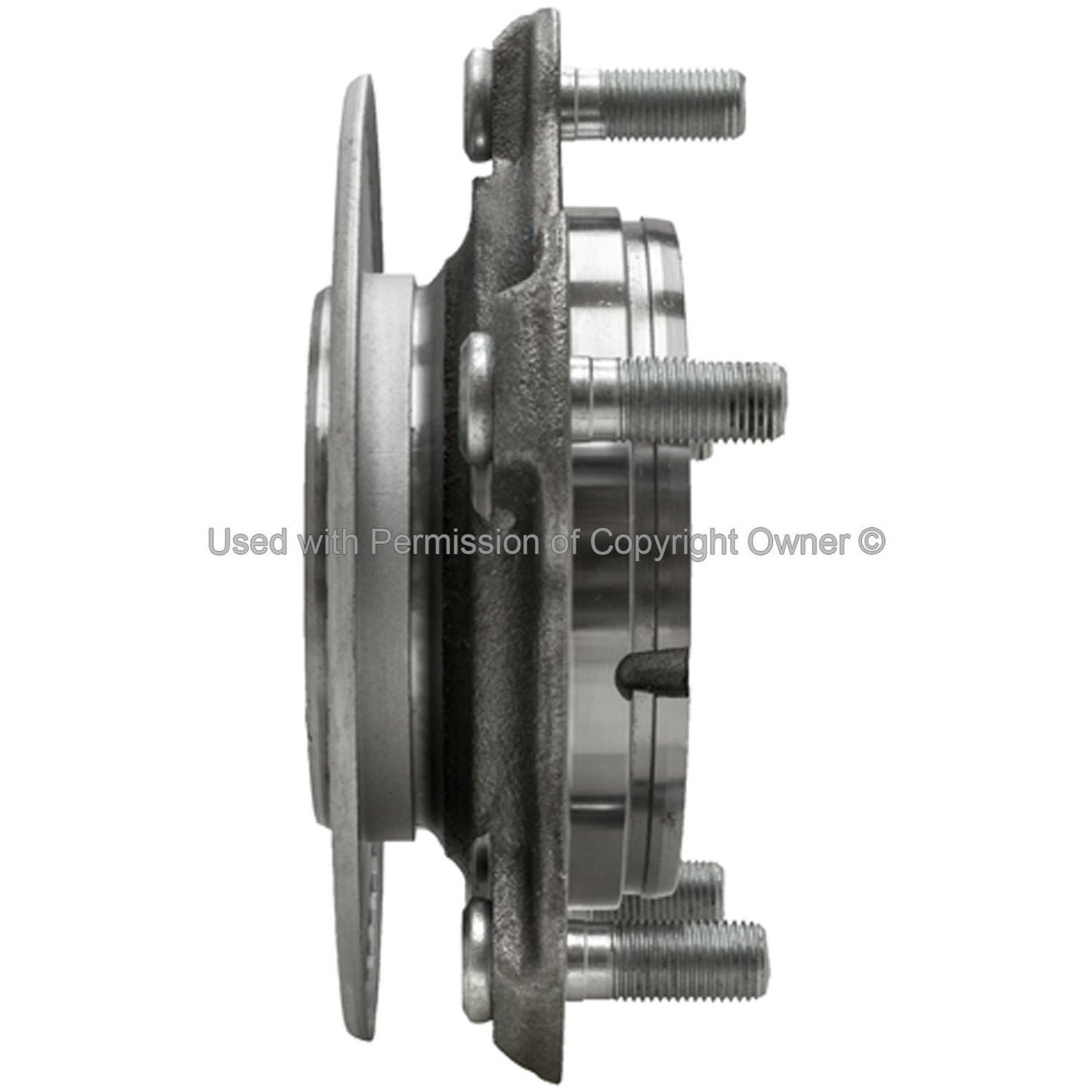 Side View of Front Wheel Bearing and Hub Assembly MPA WH513193